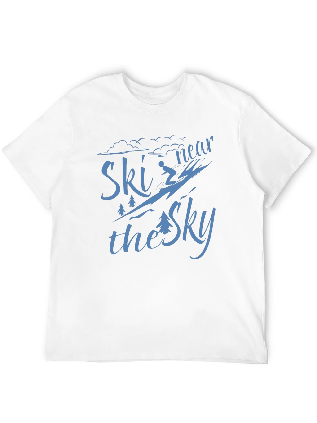 Ski Near The Sky Graphic T-Shirt