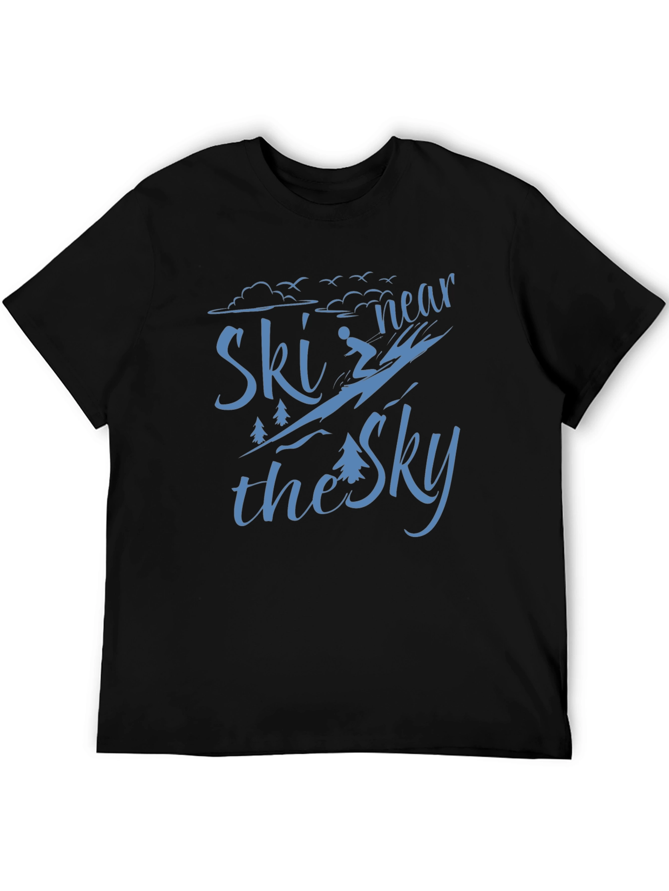 Ski Near The Sky Graphic T-Shirt