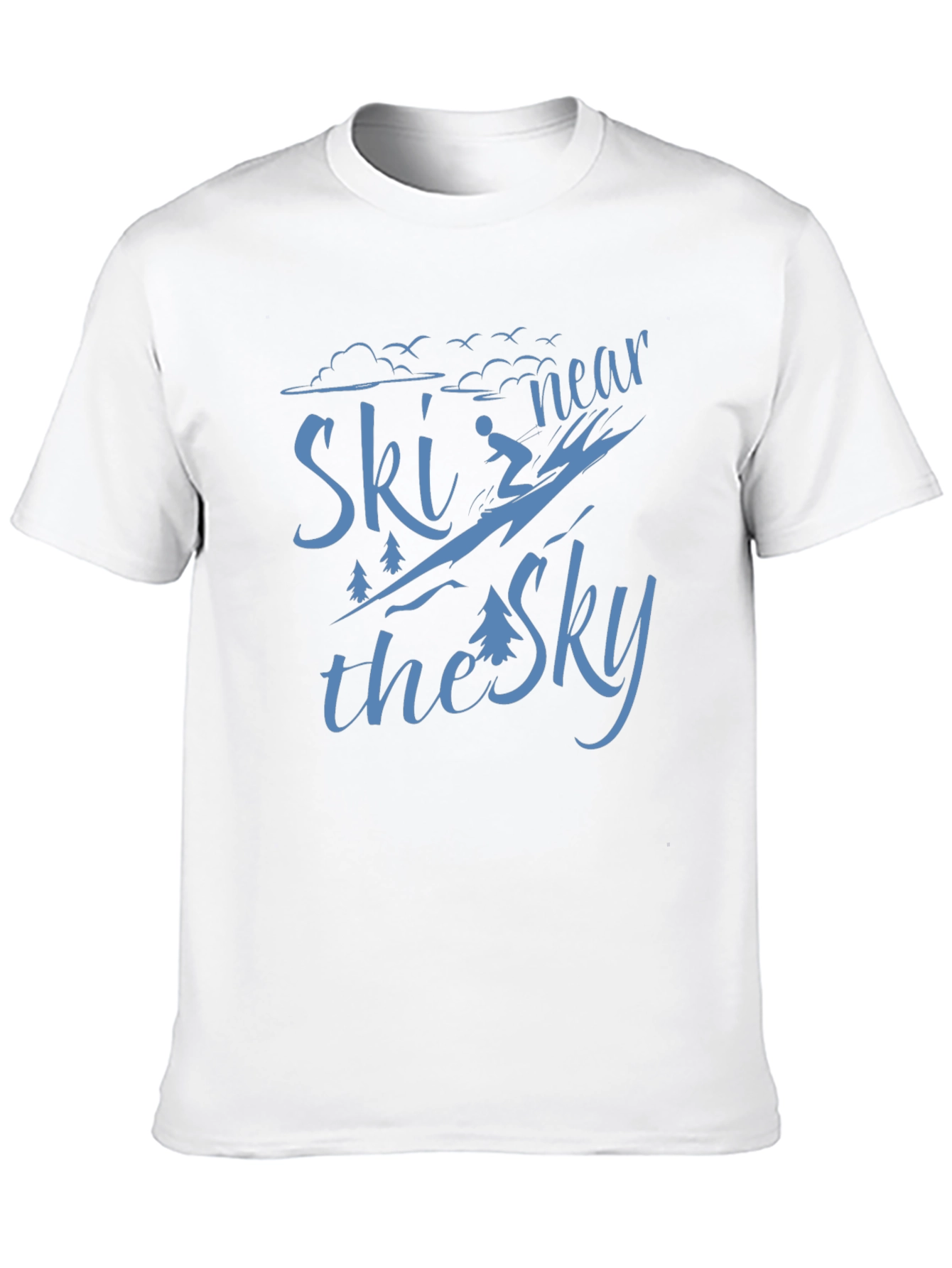 Ski Near The Sky Graphic T-Shirt