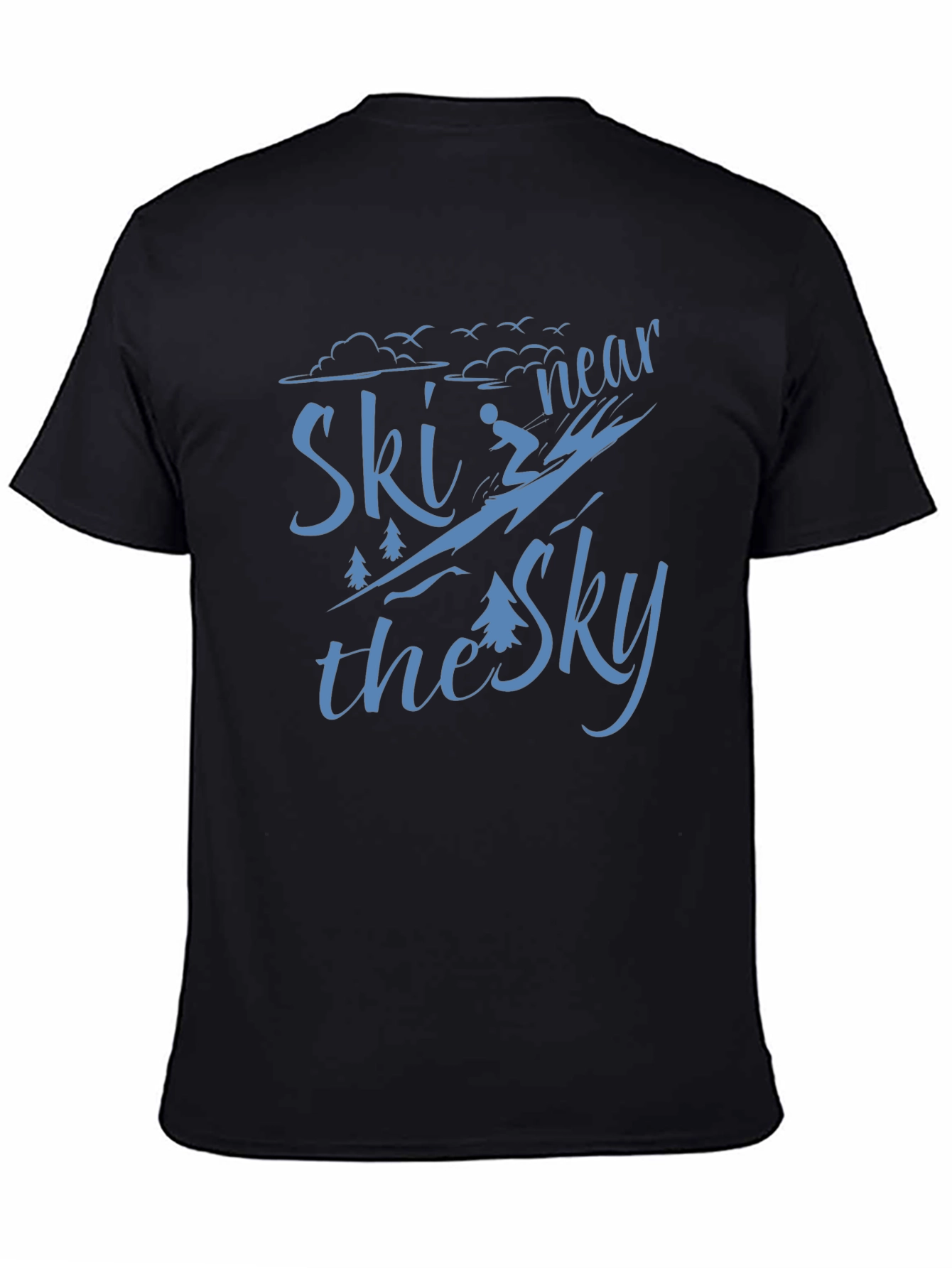 Ski Near The Sky Graphic T-Shirt