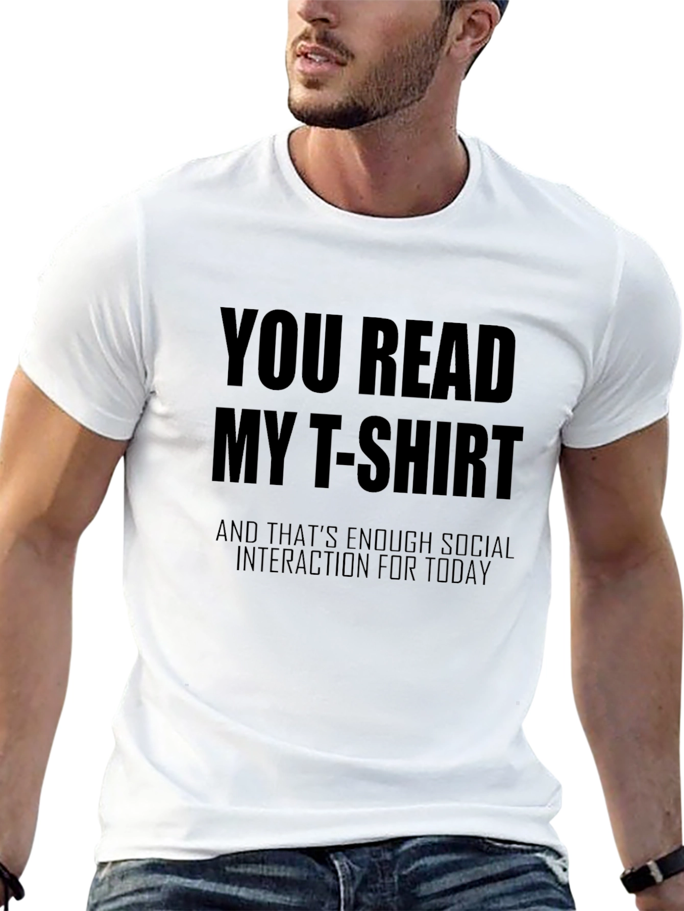 Funny Socially Awkward T-Shirt - You Read My T-Shirt