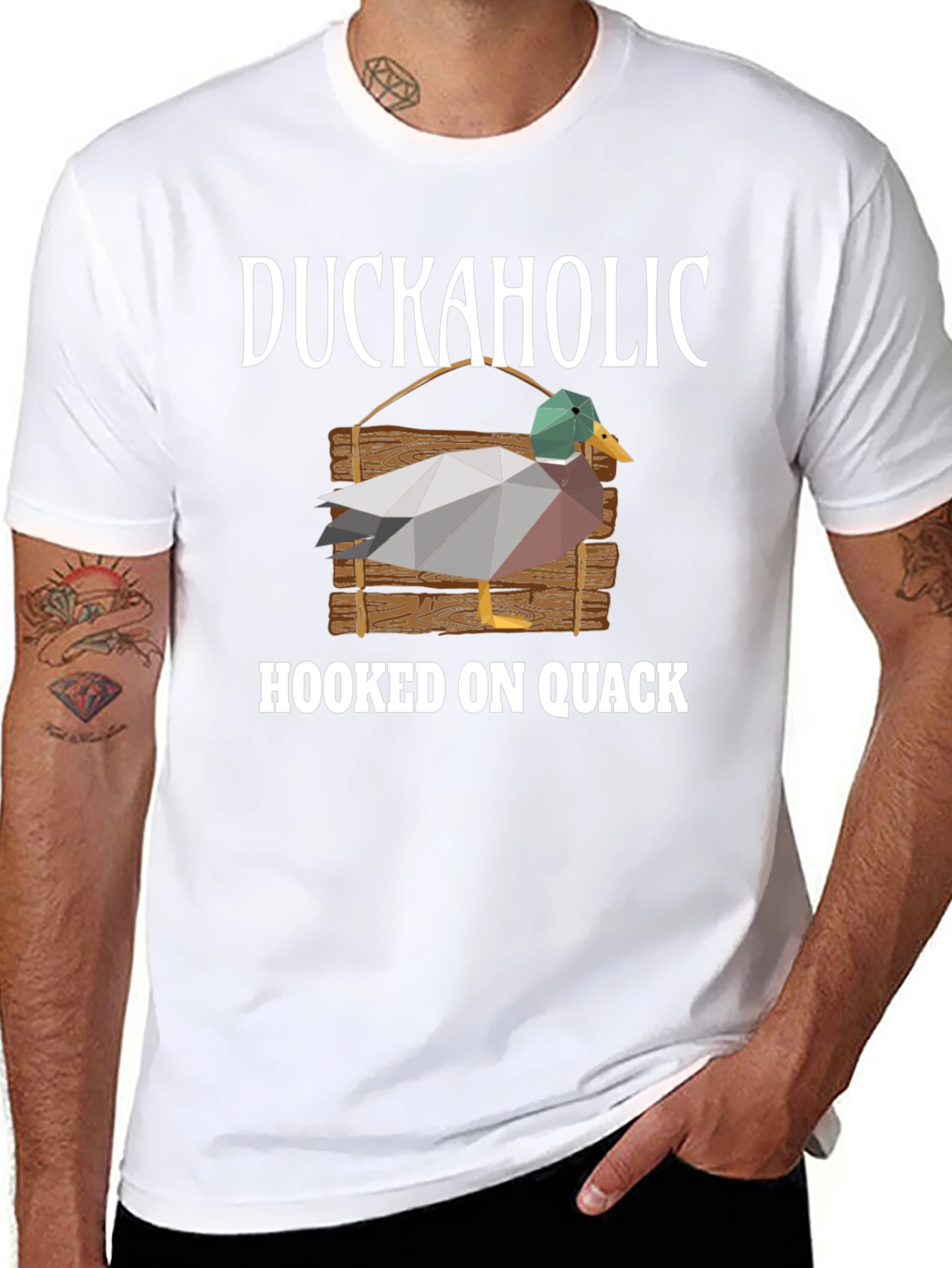 Duckaholic Hooked on Quack T-Shirt
