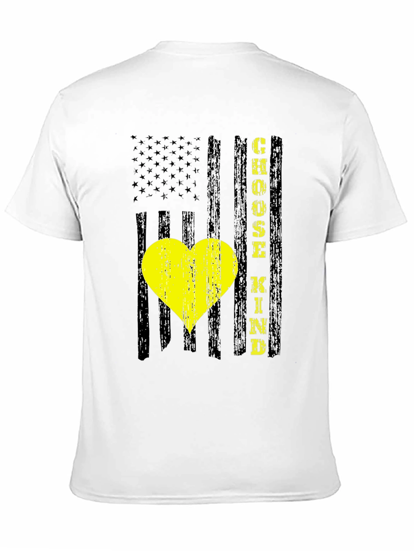 Choose Kind American Flag Graphic Tee