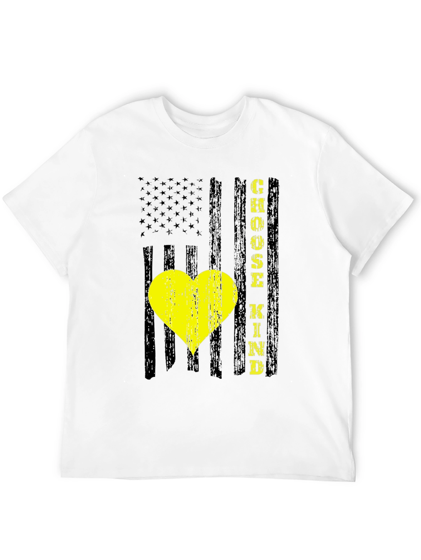 Choose Kind American Flag Graphic Tee