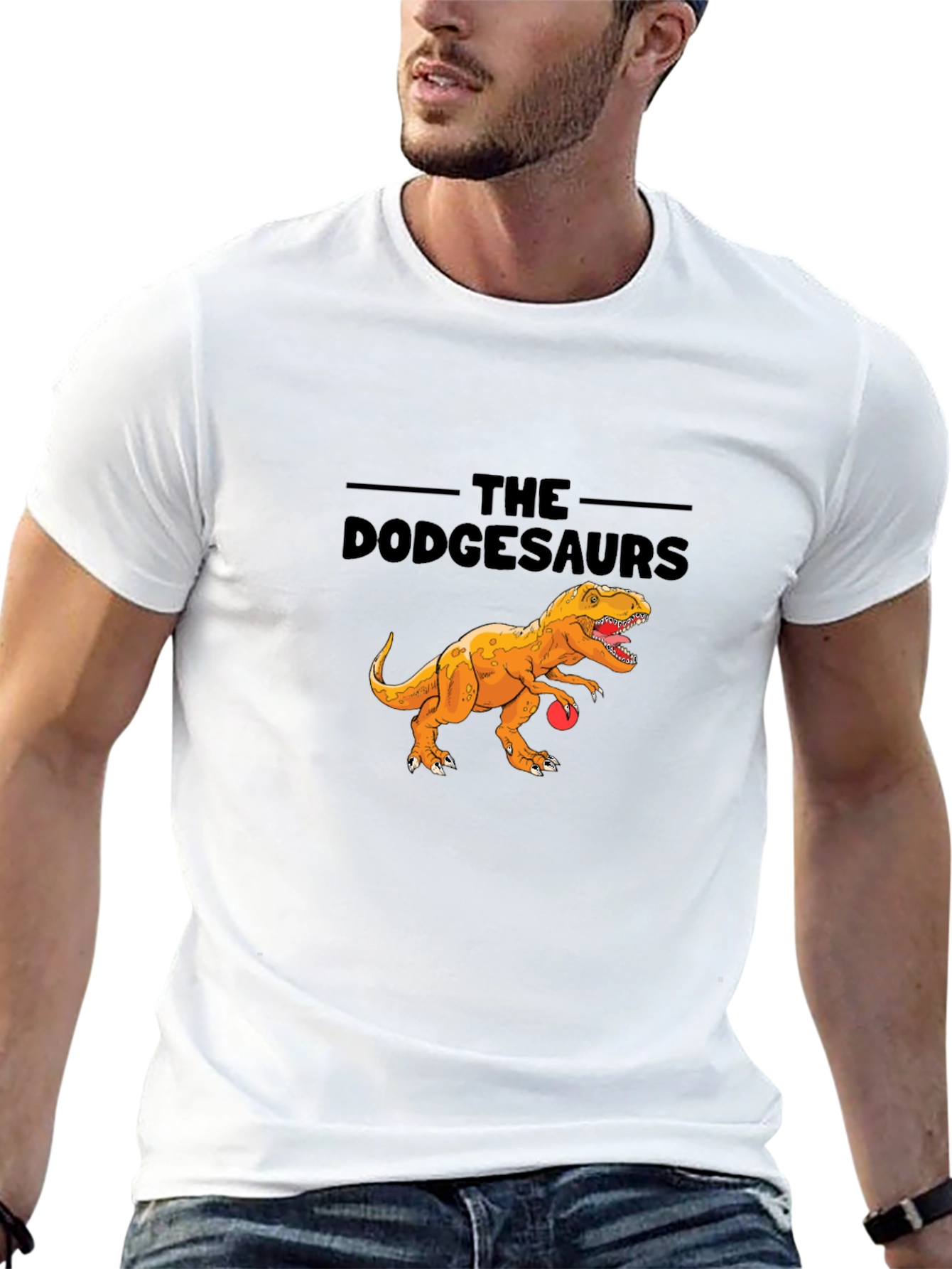 The Dodgesaurs T-Shirt - Dinosaur Dodgeball Tee