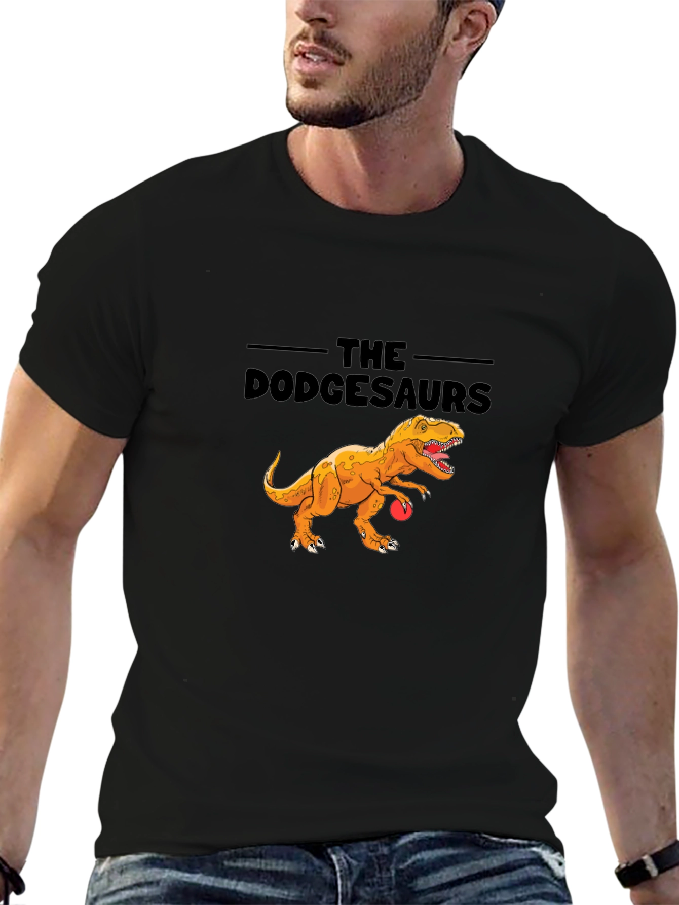 The Dodgesaurs T-Shirt - Dinosaur Dodgeball Tee