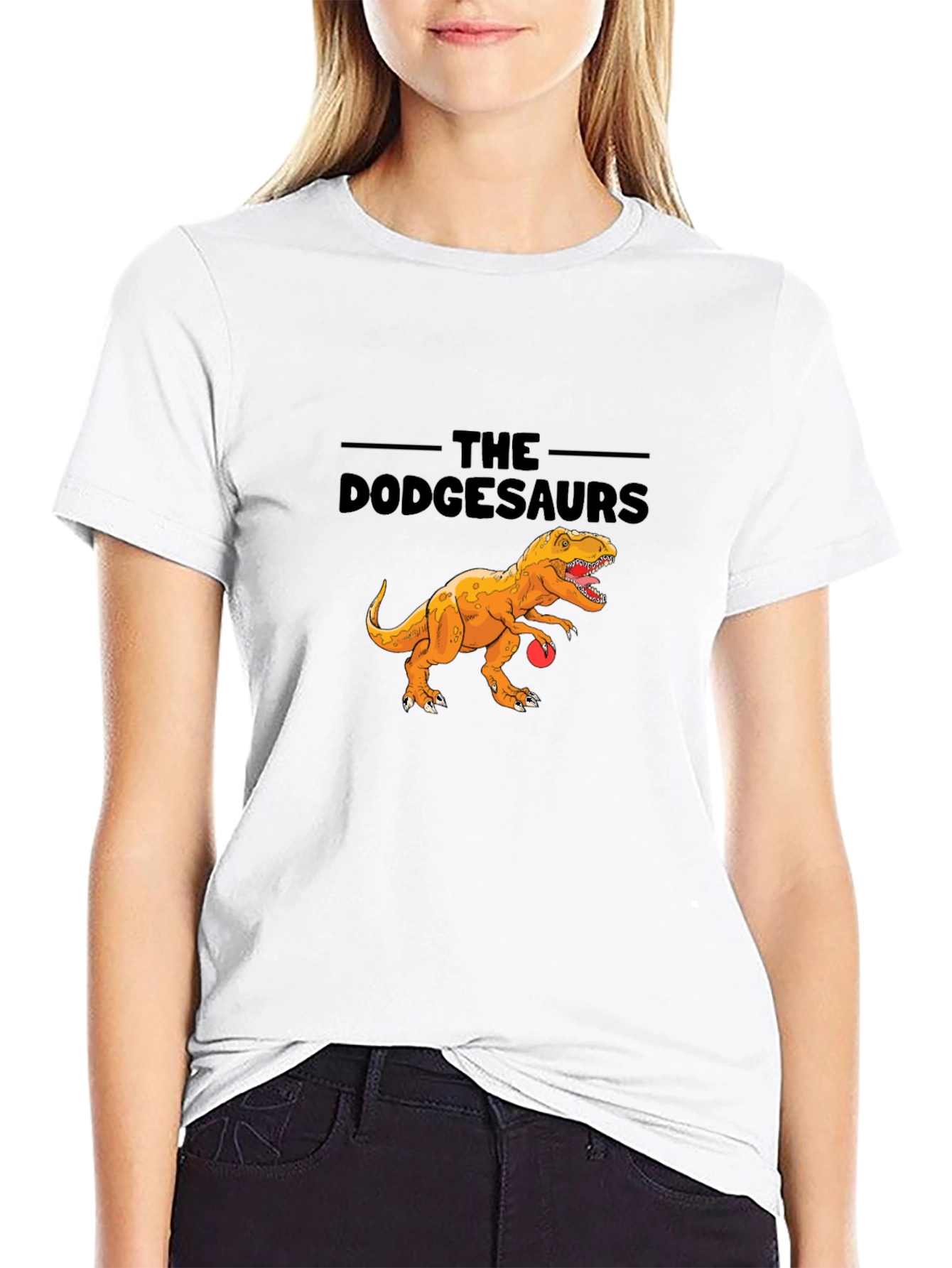 The Dodgesaurs T-Shirt - Dinosaur Dodgeball Tee