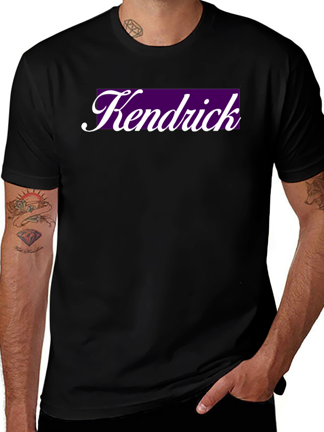 Kendrick Black Graphic Tee