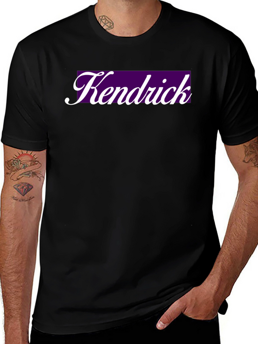Kendrick Black Graphic Tee