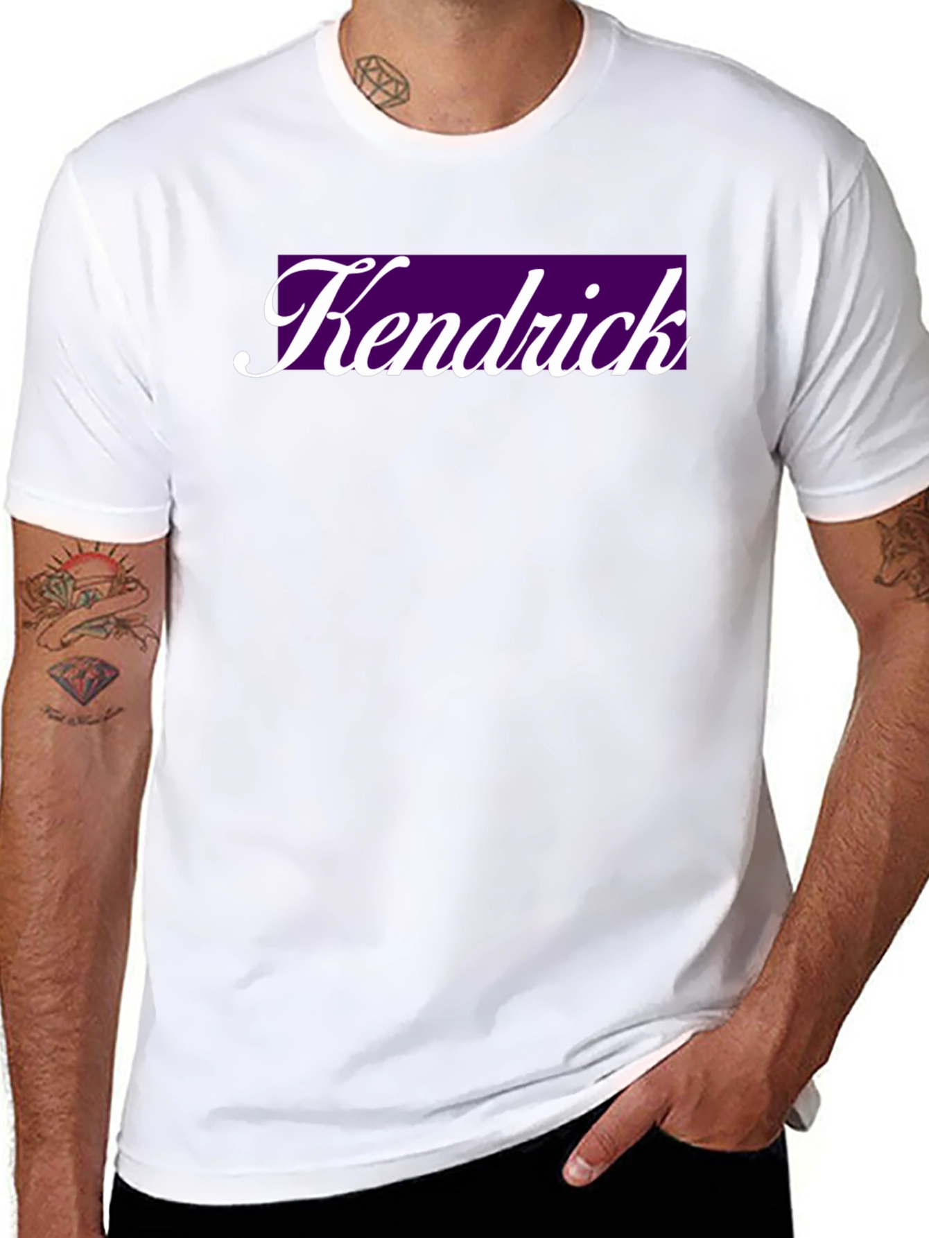 Kendrick Black Graphic Tee