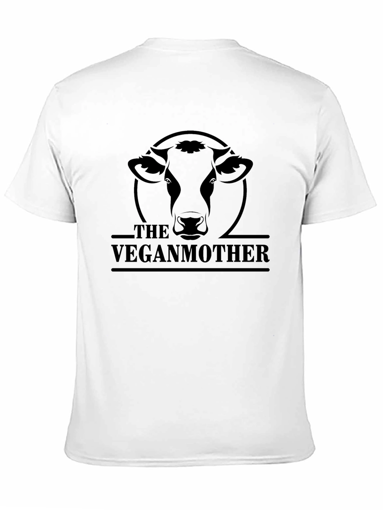 The Vegan Mother Graphic Tee - Black Cotton T-Shirt