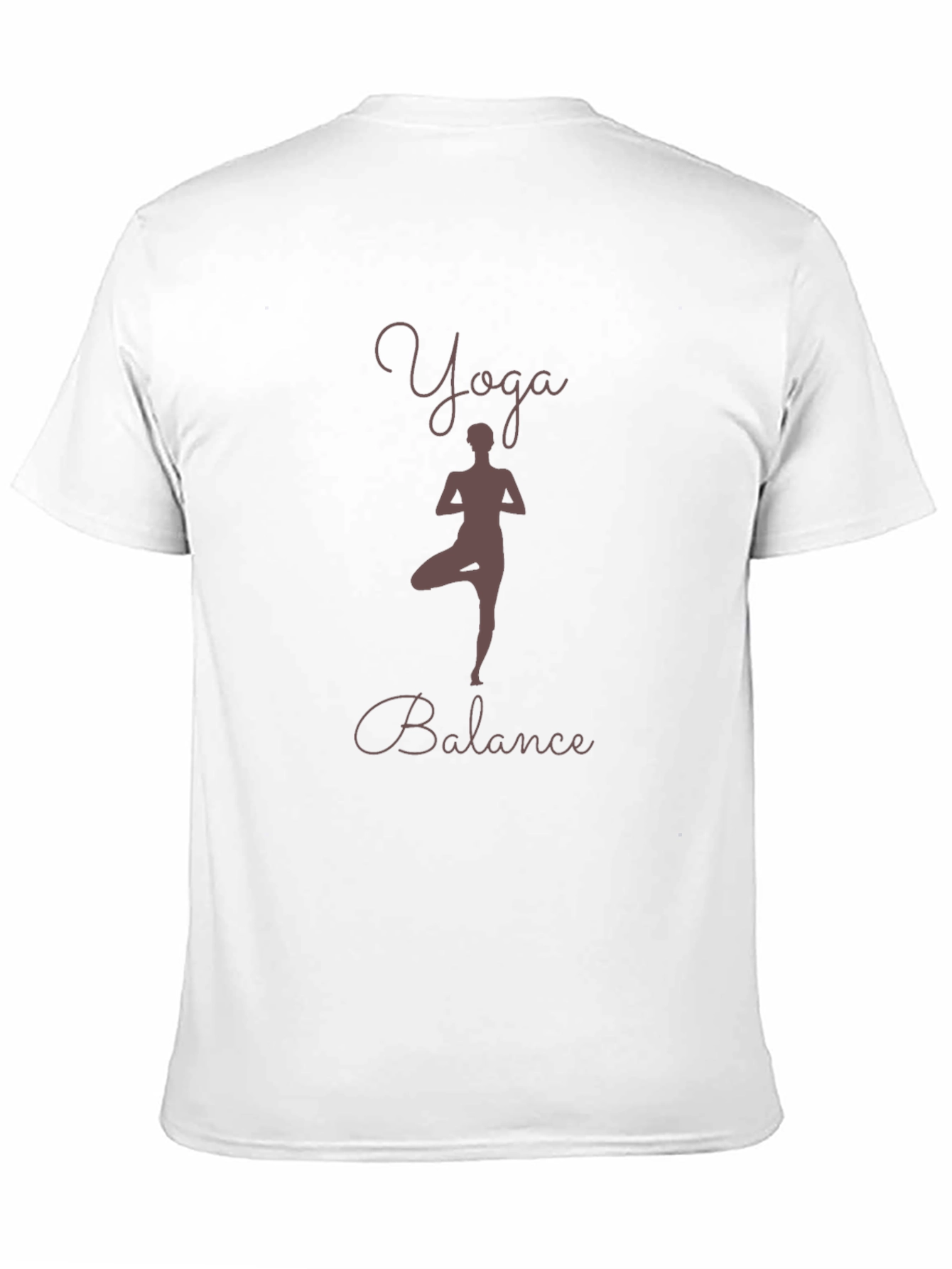 Yoga Balance Black T-Shirt