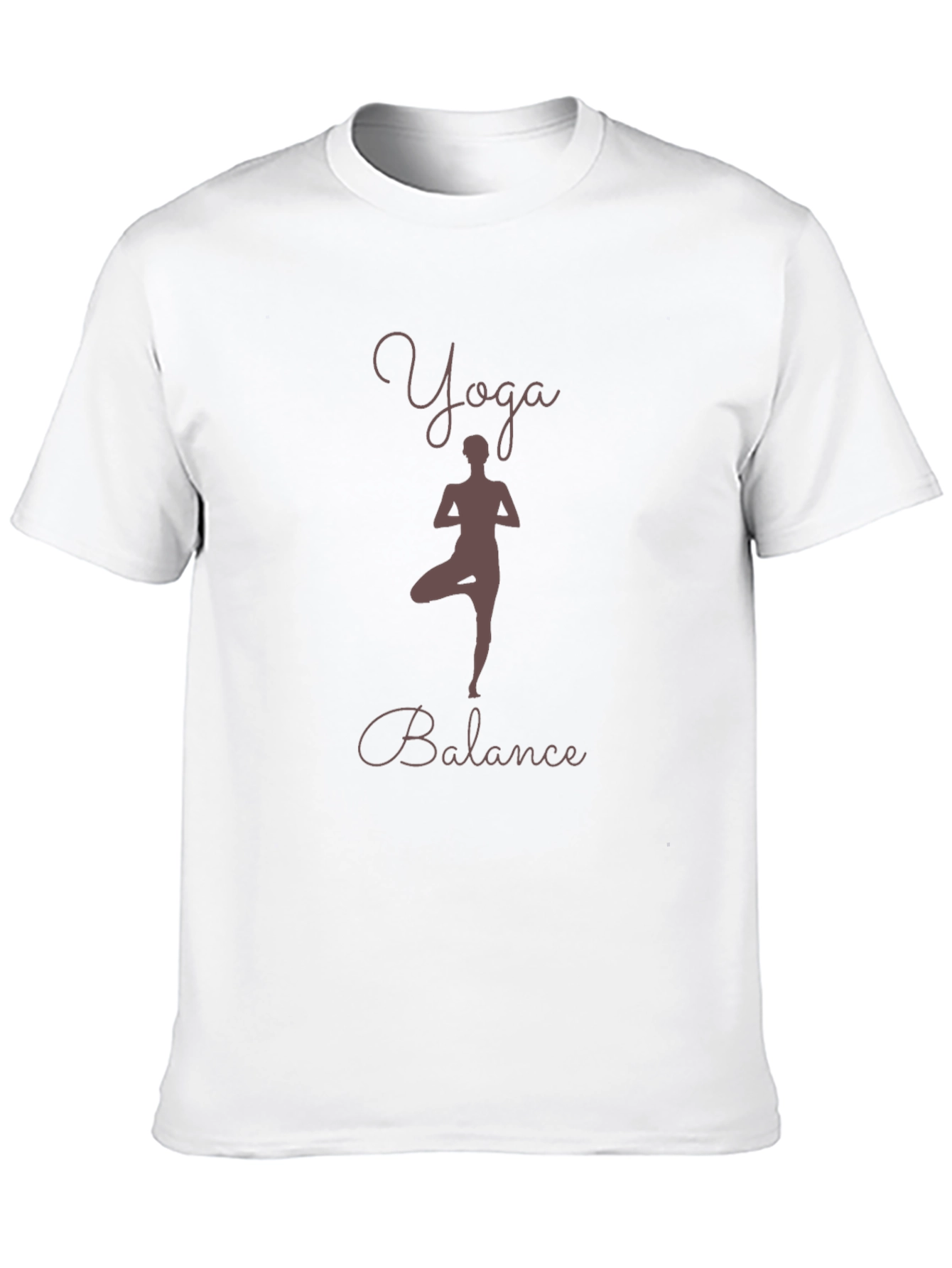 Yoga Balance Black T-Shirt