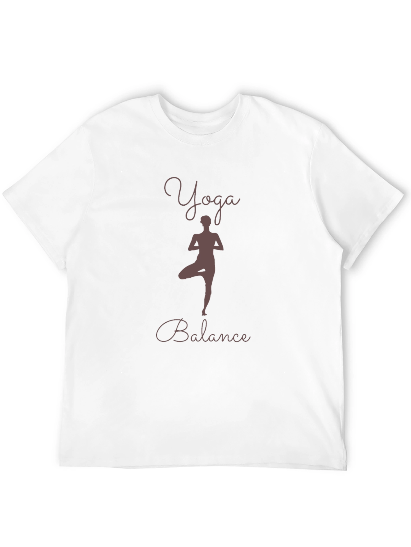 Yoga Balance Black T-Shirt