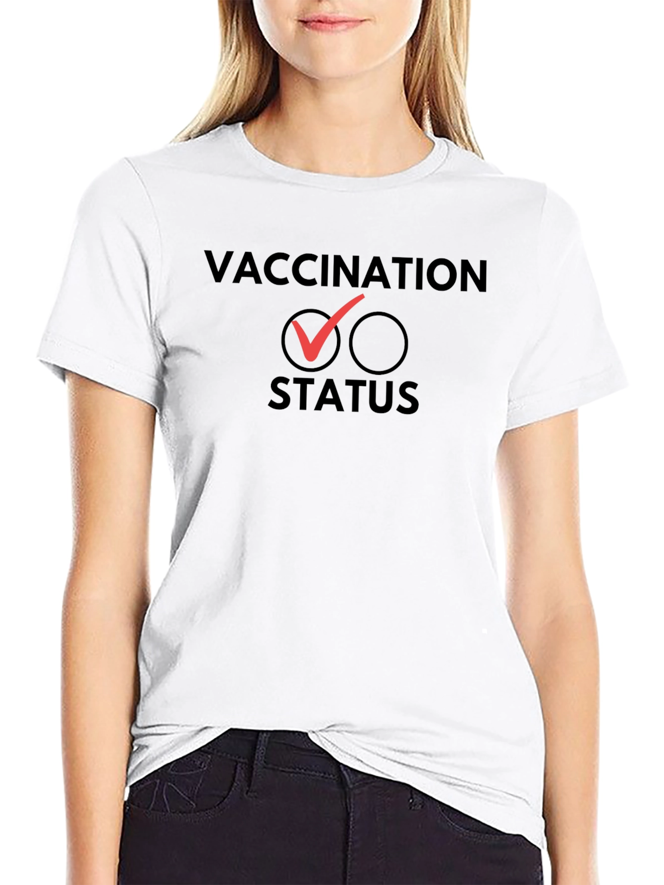 Vaccination Status T-Shirt - Pro-Vaccine Tee