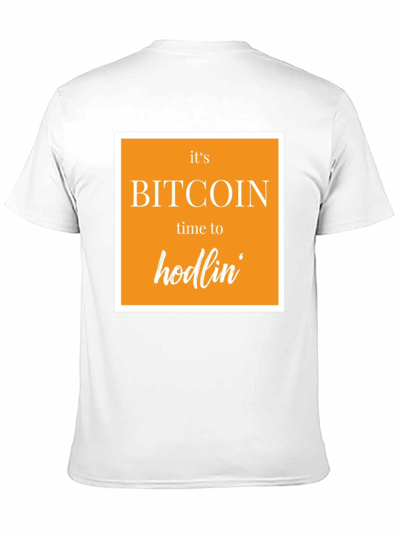 Bitcoin Hodlin Black T-Shirt - Crypto Tee