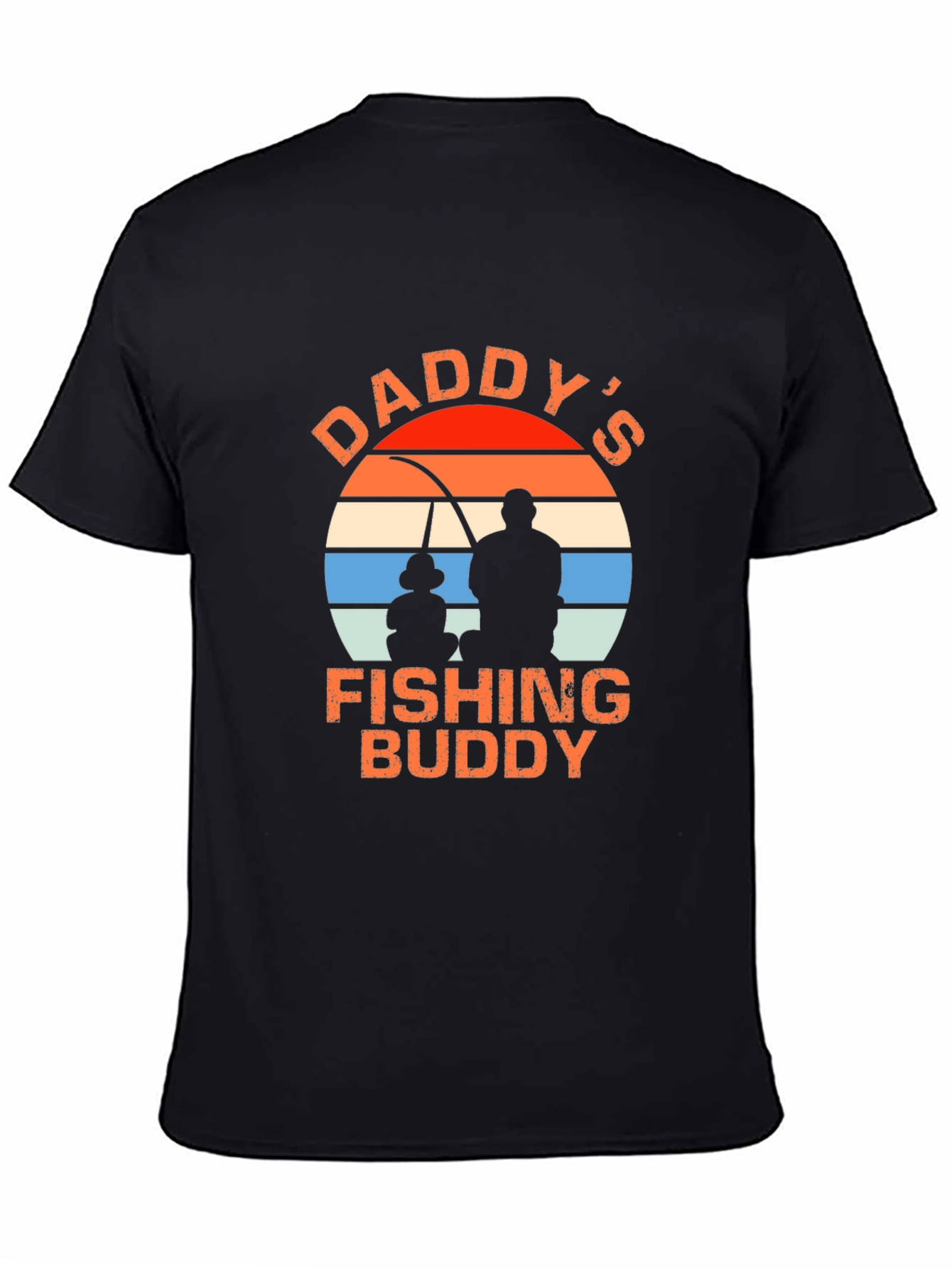 Daddys Fishing Buddy Graphic T-Shirt