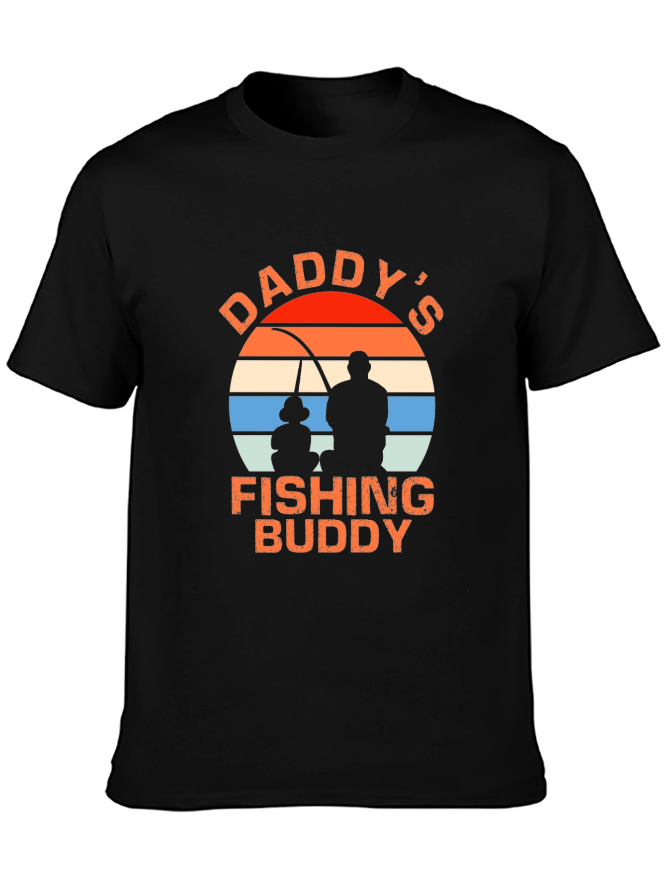 Daddys Fishing Buddy Graphic T-Shirt