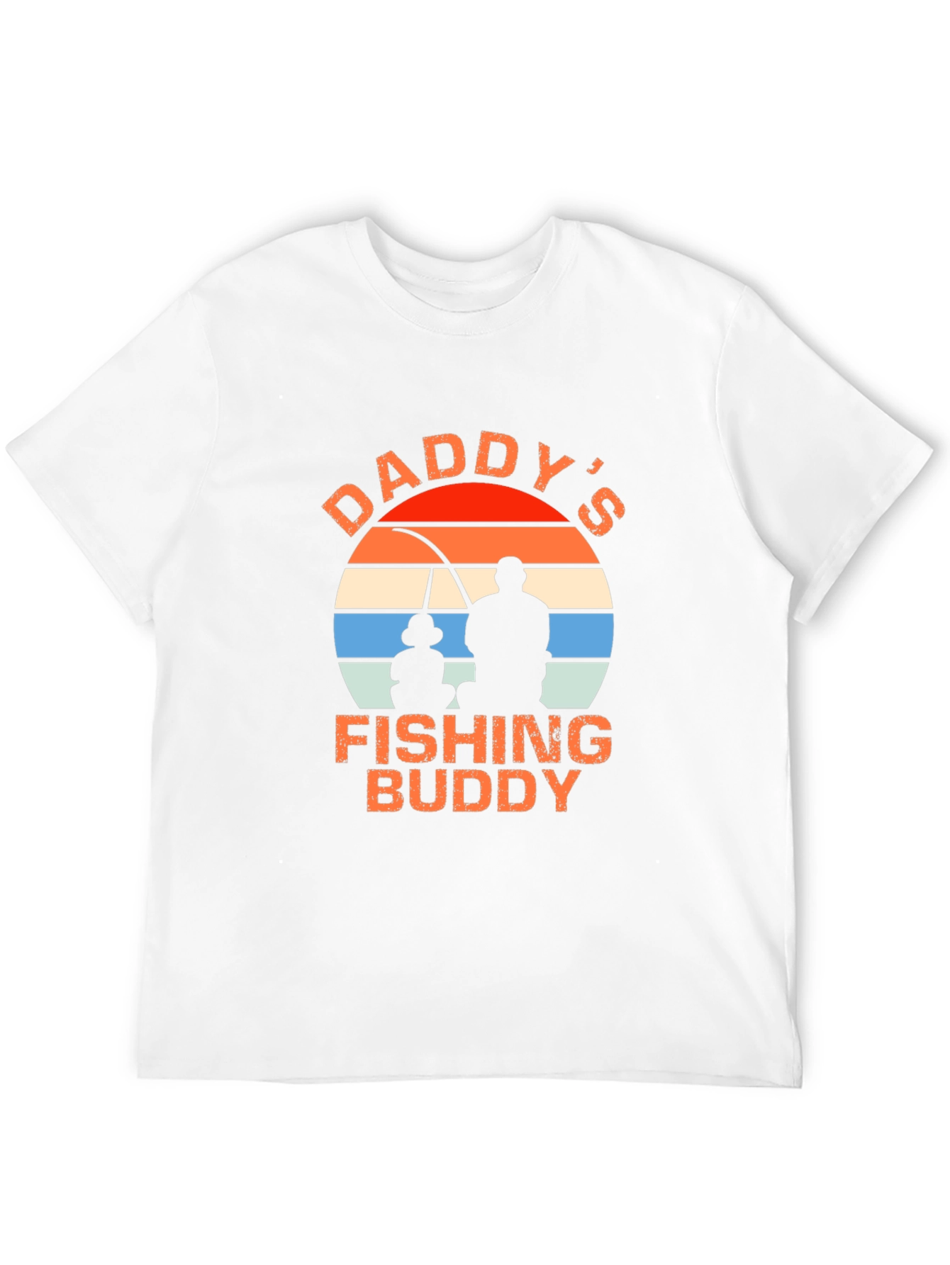 Daddys Fishing Buddy Graphic T-Shirt