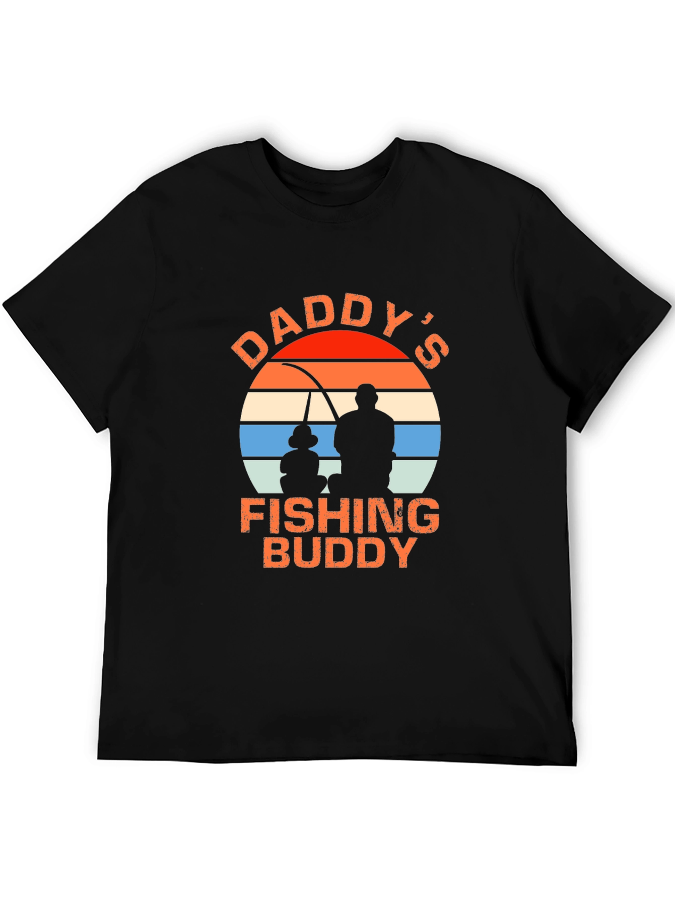 Daddys Fishing Buddy Graphic T-Shirt