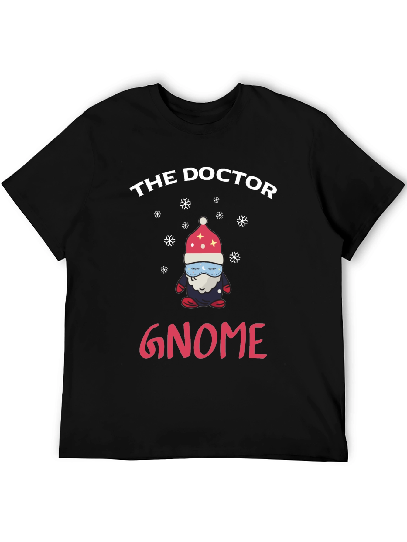 The Doctor Gnome T-Shirt Funny Christmas Holiday Tee