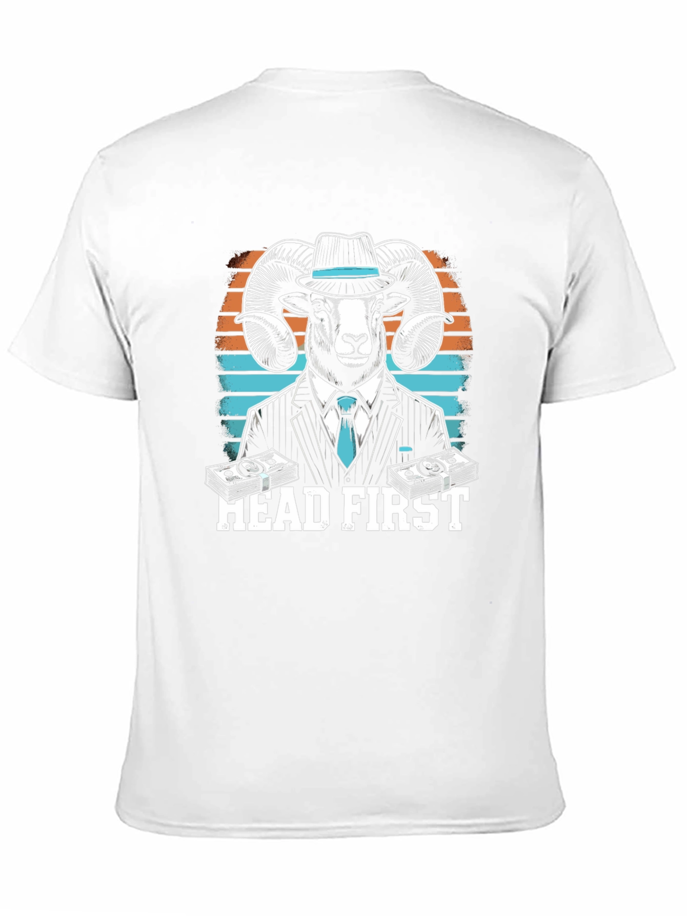 Head First Ram T-Shirt - Black