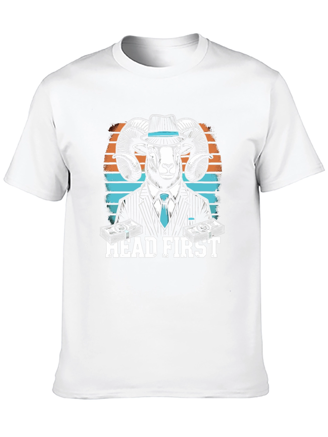 Head First Ram T-Shirt - Black