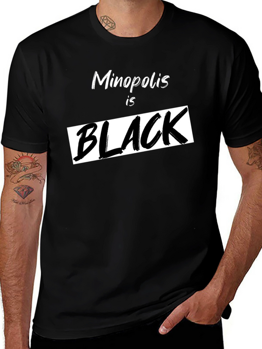 Minopolis is Black Graphic Tee - Unisex