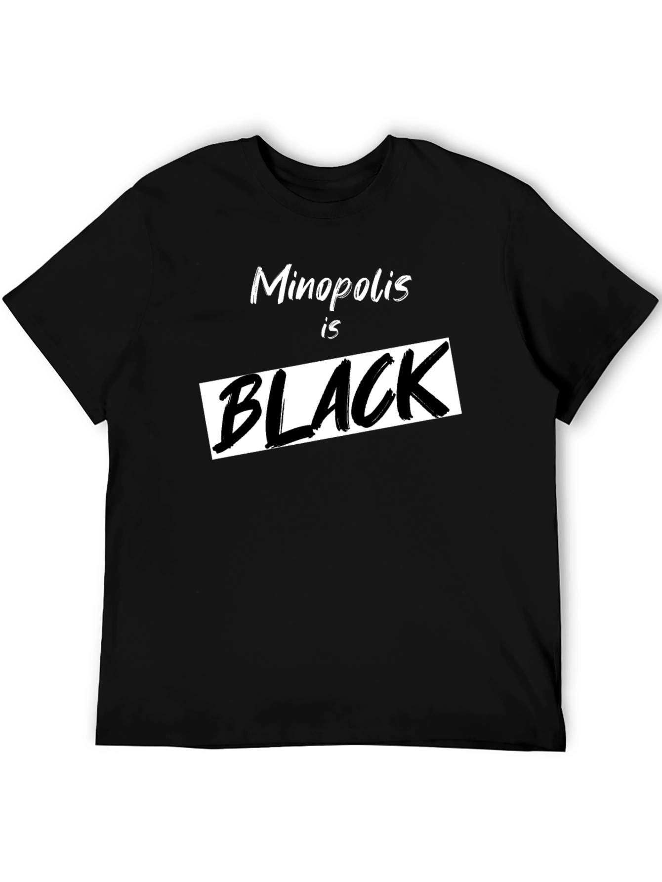 Minopolis is Black Graphic Tee - Unisex