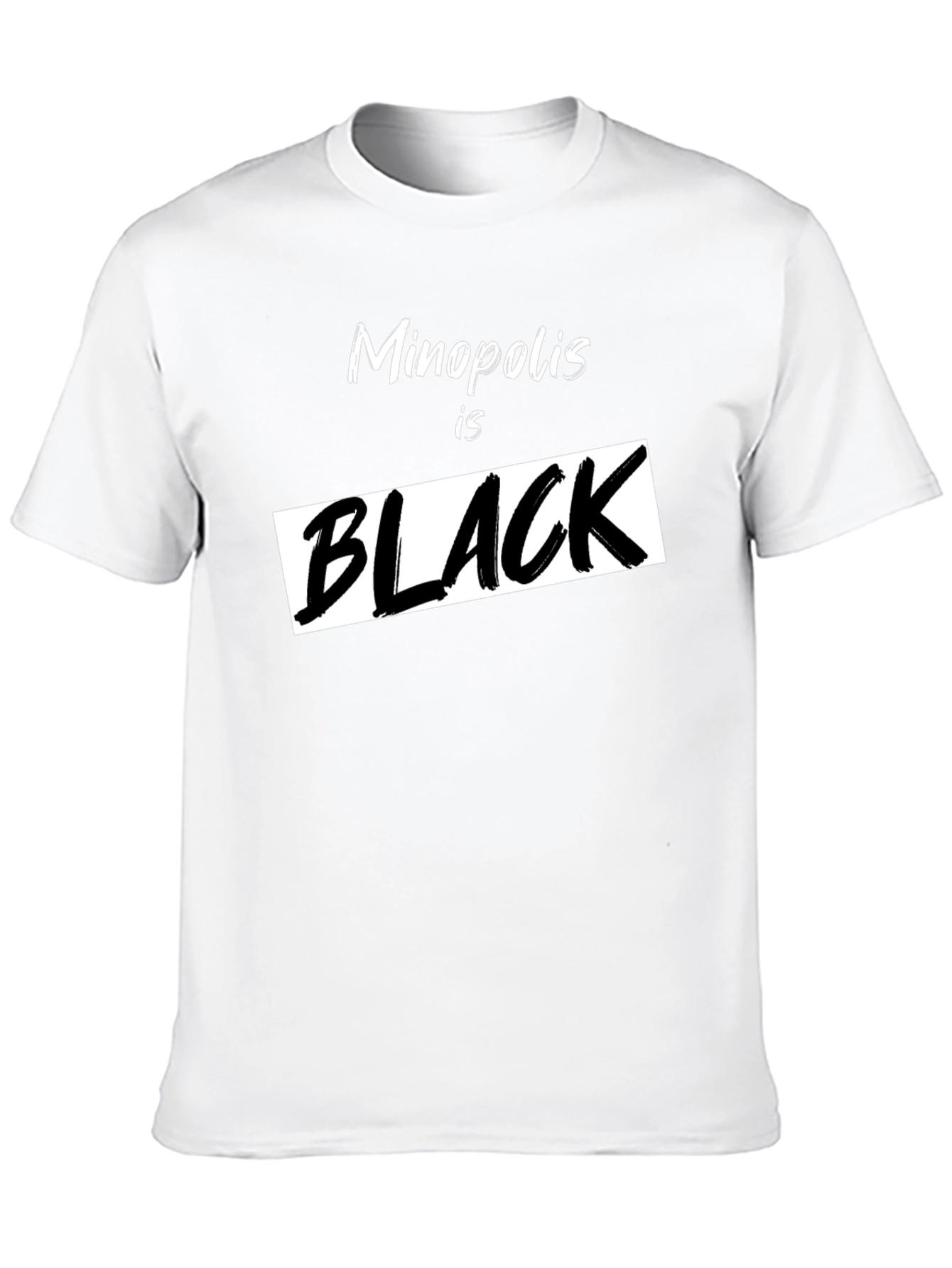 Minopolis is Black Graphic Tee - Unisex