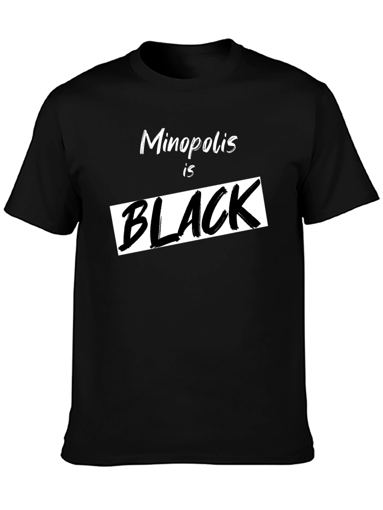 Minopolis is Black Graphic Tee - Unisex