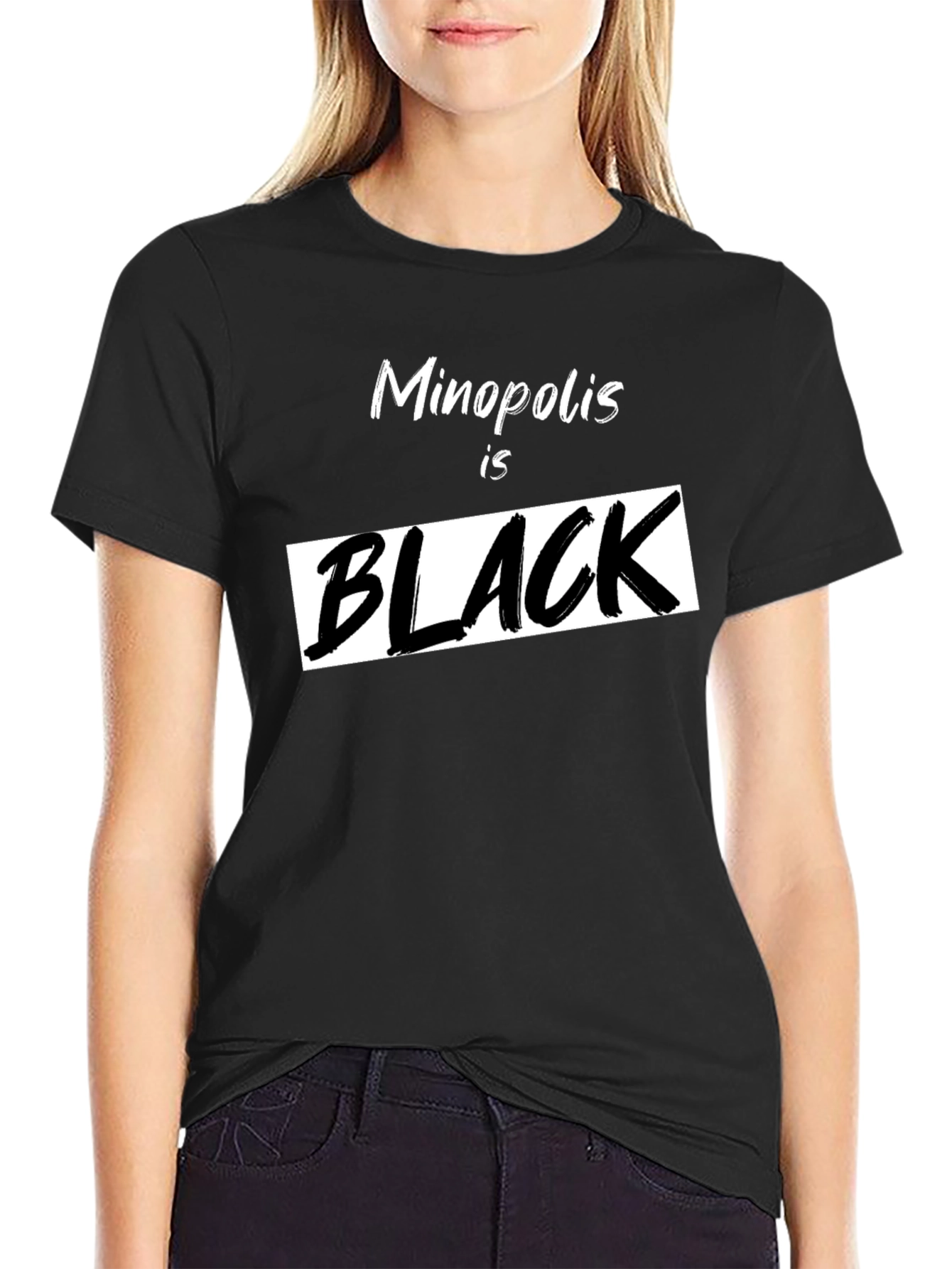 Minopolis is Black Graphic Tee - Unisex