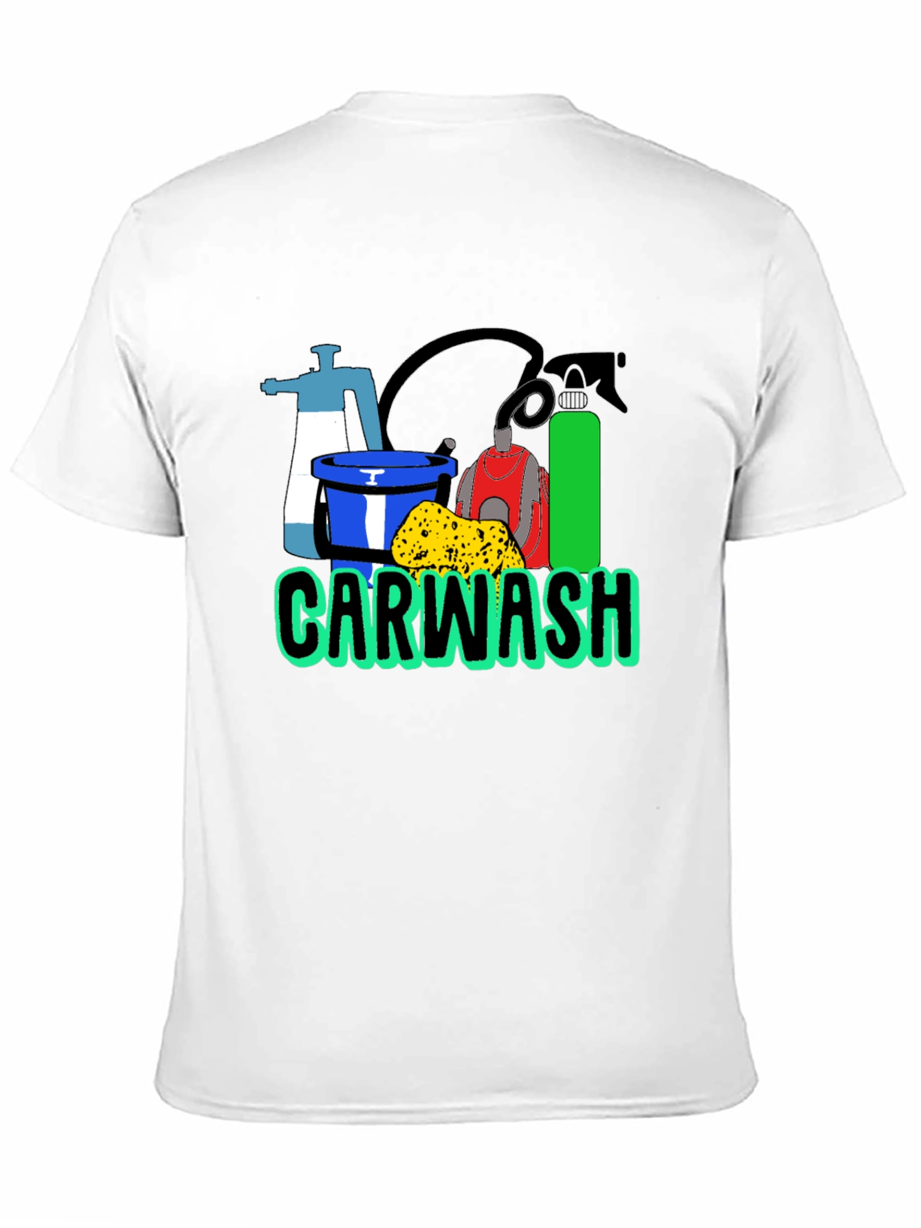 Carwash Graphic Tee - Black