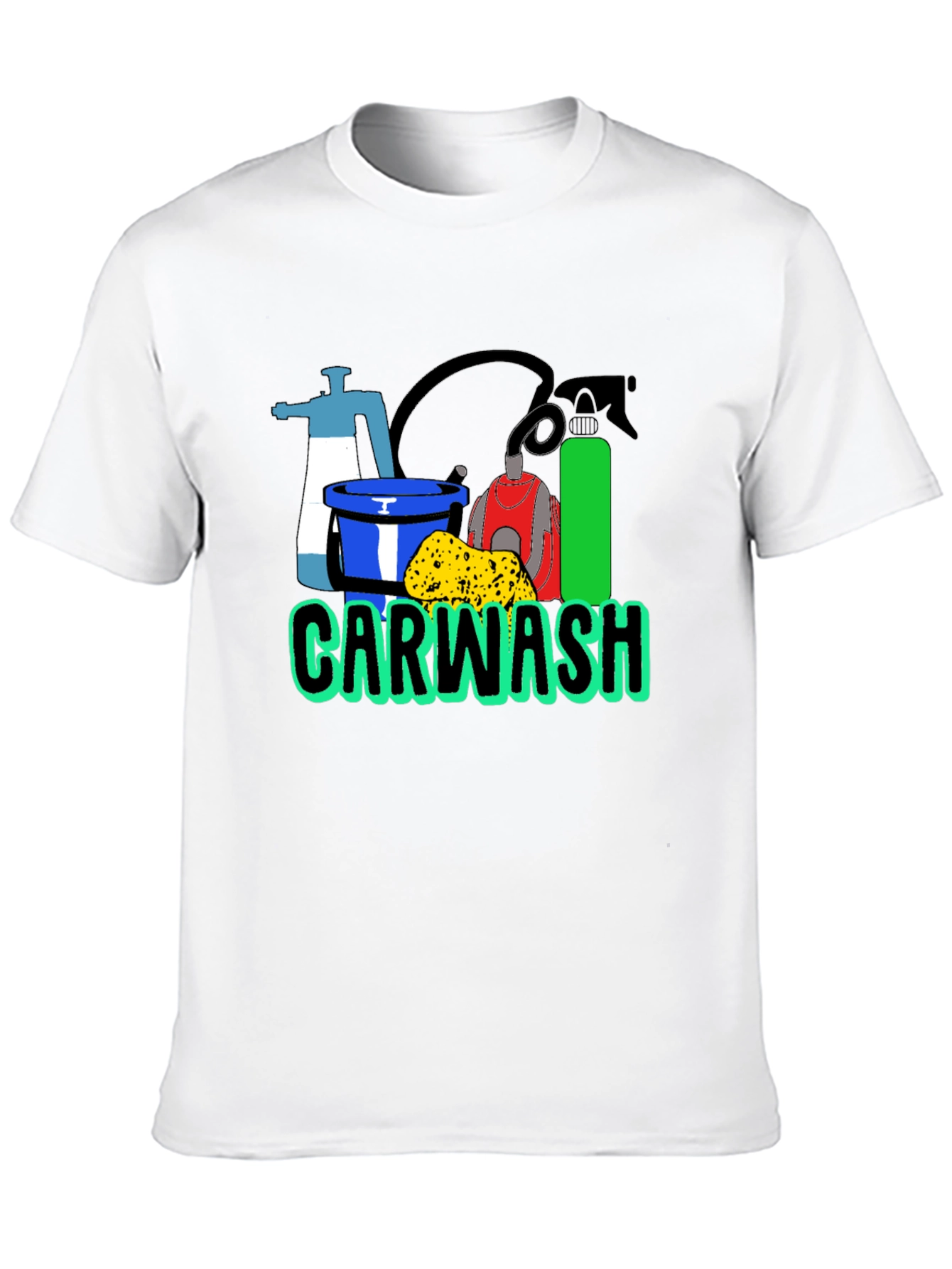 Carwash Graphic Tee - Black