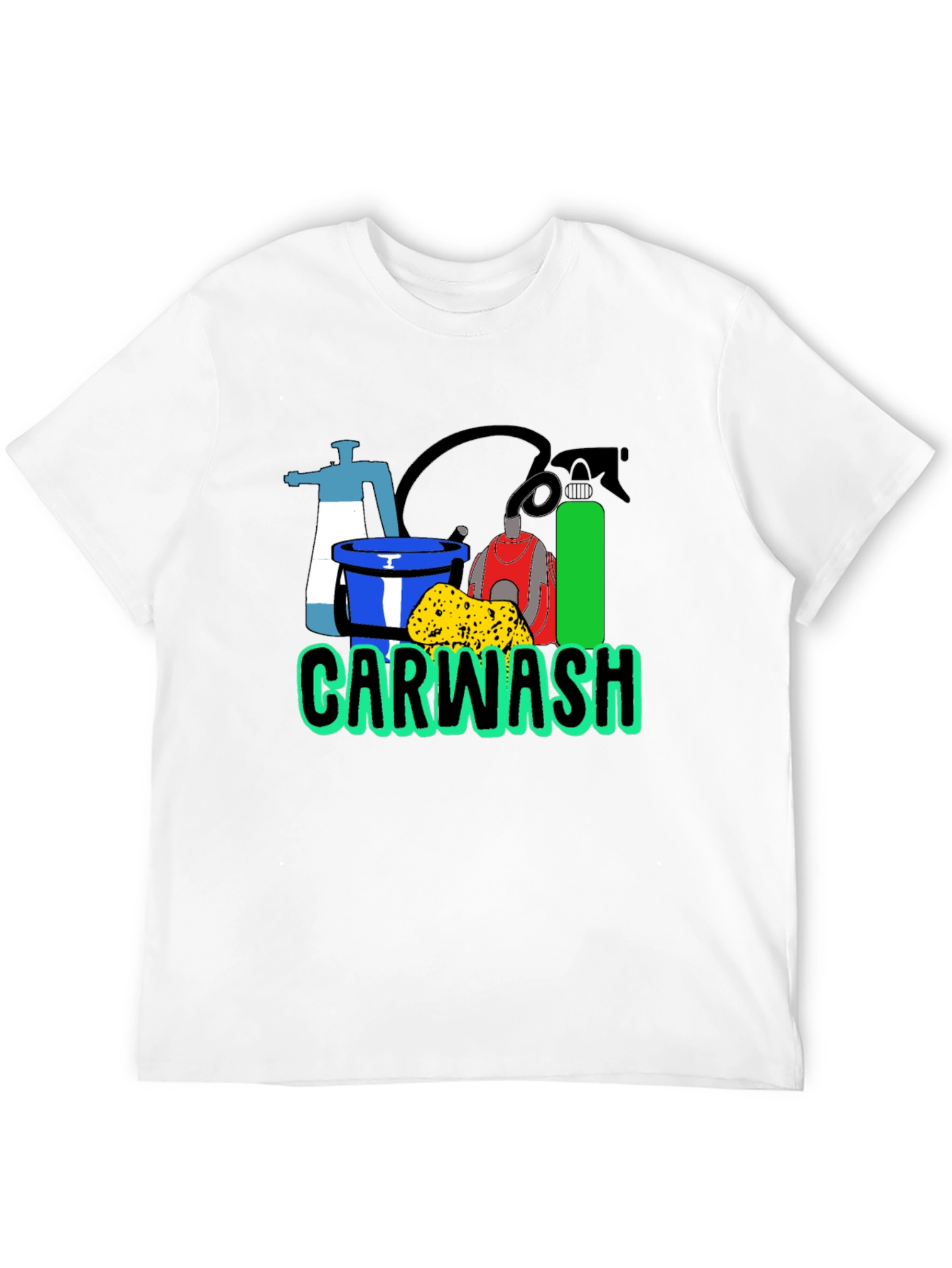 Carwash Graphic Tee - Black
