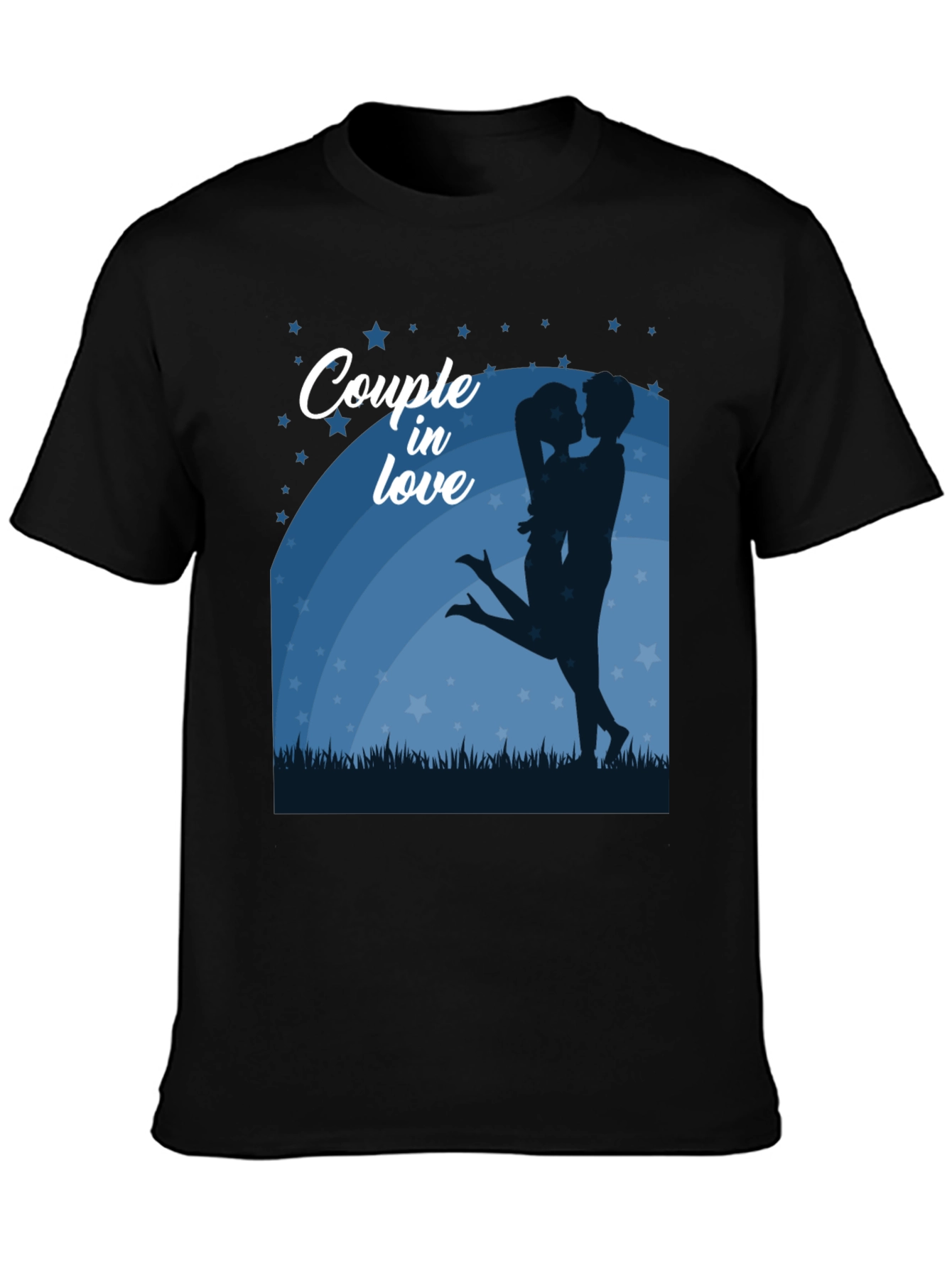 Couple in Love Graphic T-Shirt