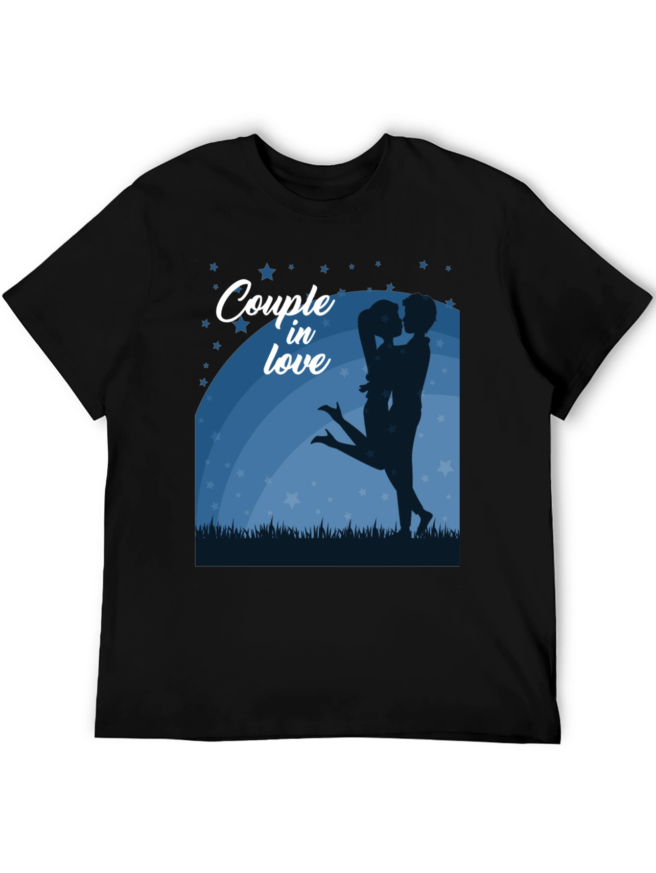 Couple in Love Graphic T-Shirt