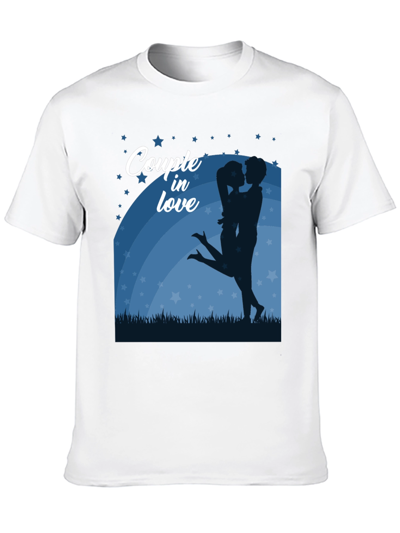 Couple in Love Graphic T-Shirt