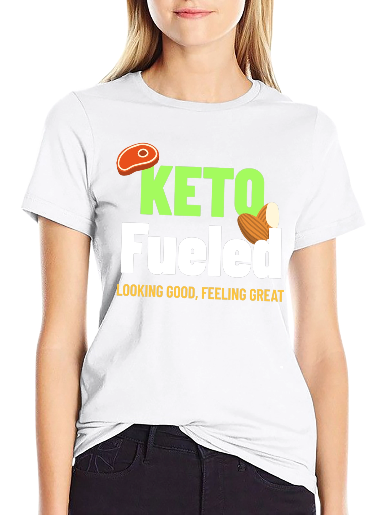 Keto Fueled T-Shirt - Looking Good Feeling Great!