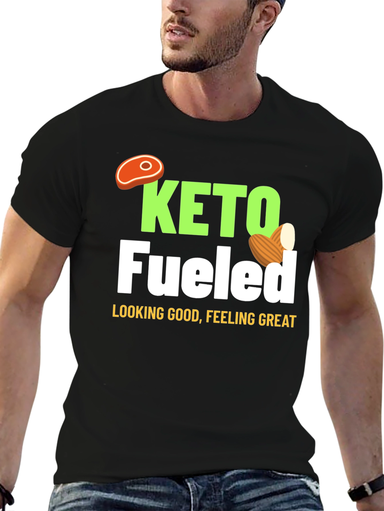 Keto Fueled T-Shirt - Looking Good Feeling Great!