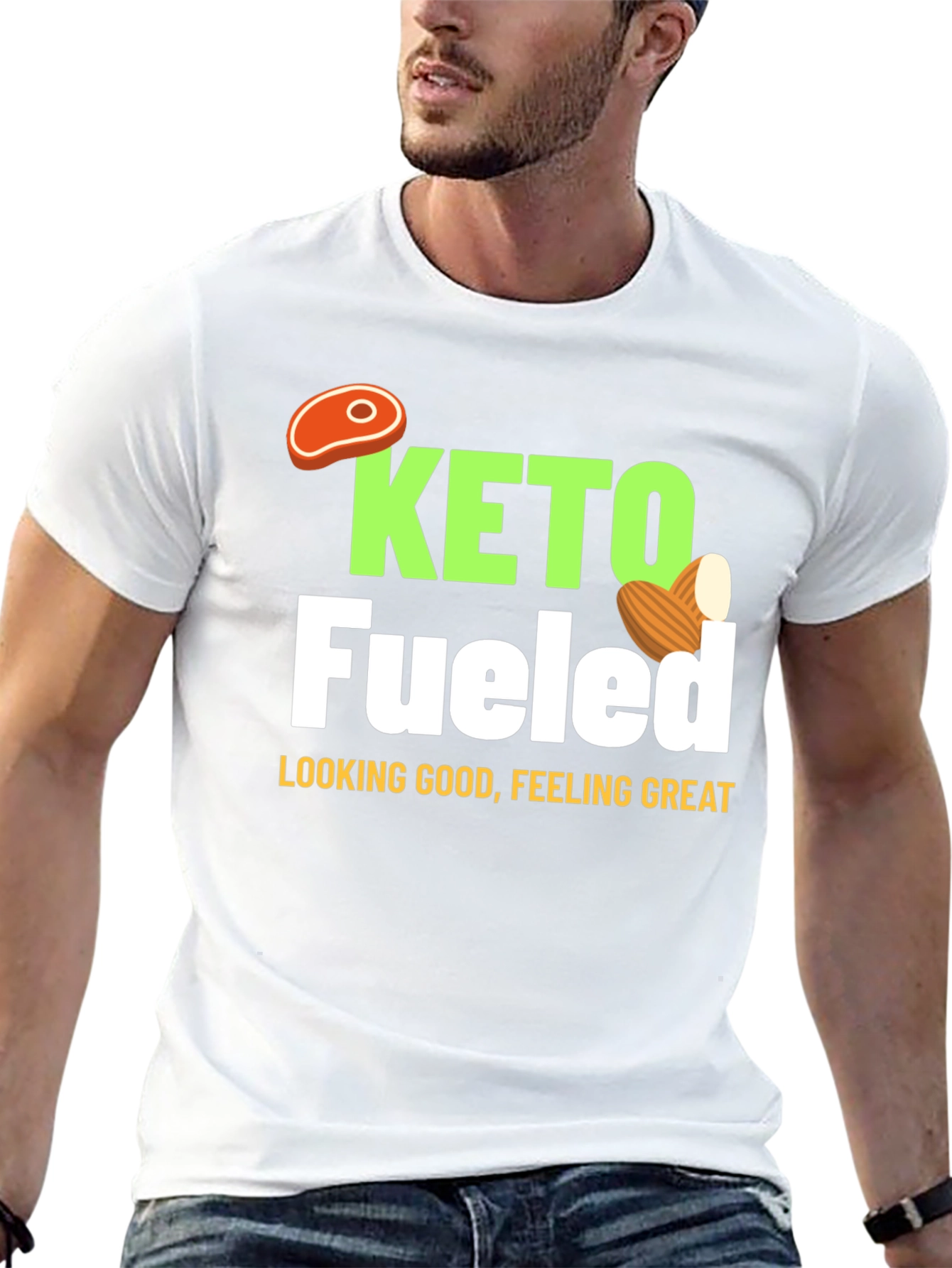 Keto Fueled T-Shirt - Looking Good Feeling Great!