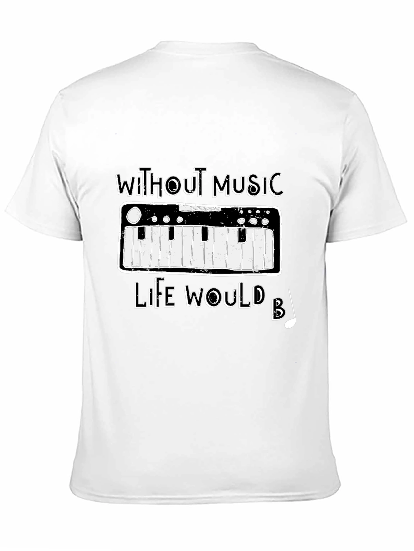 Music Lover Tee - Life Without Music T-Shirt