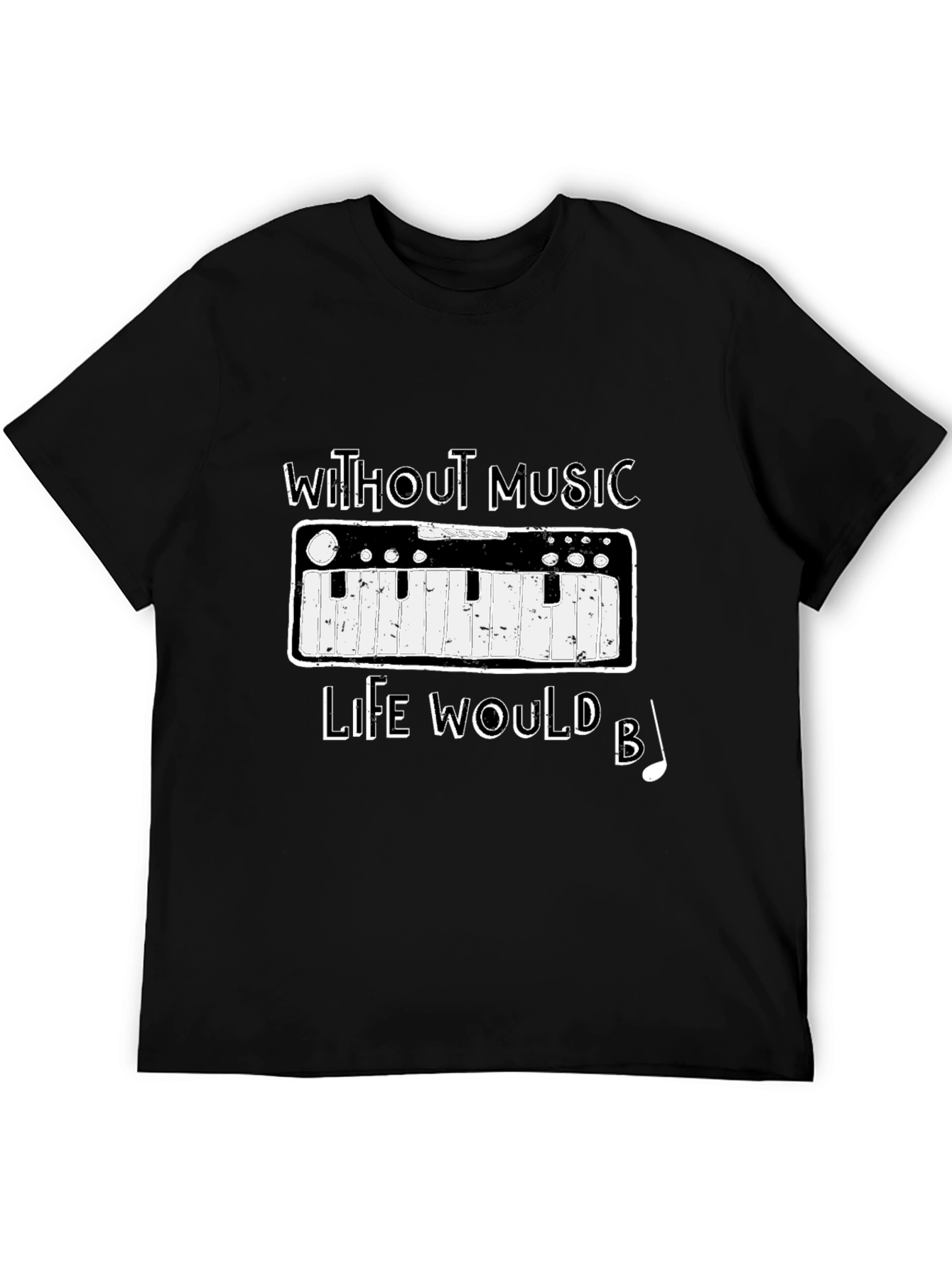 Music Lover Tee - Life Without Music T-Shirt