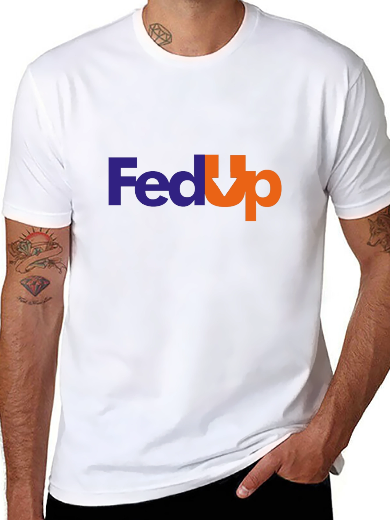 Fed Up T-Shirt - Funny Slogan Tee