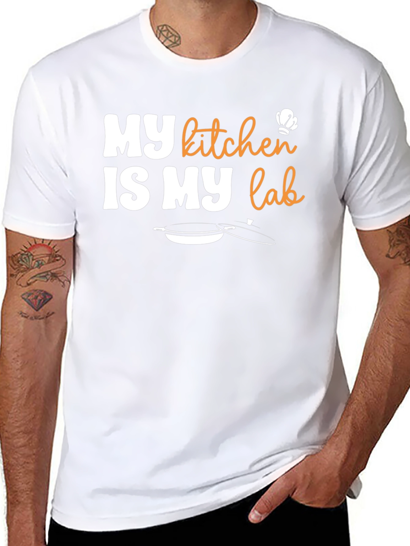 My Kitchen Is My Lab T-Shirt Cooking Tee
