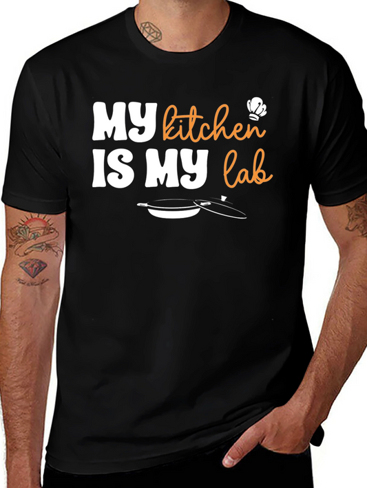 My Kitchen Is My Lab T-Shirt Cooking Tee