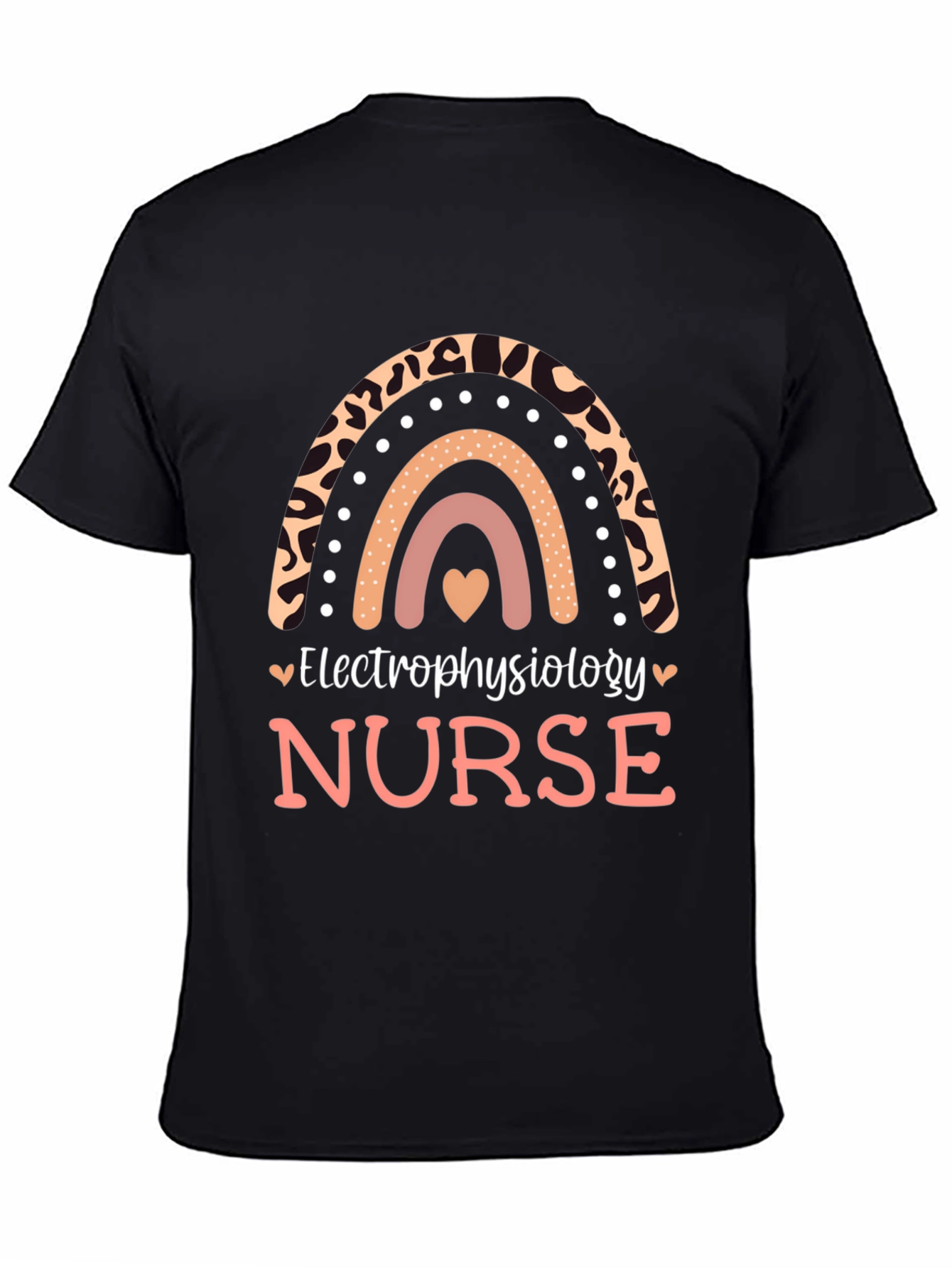 Electrophysiology Nurse Rainbow Graphic Tee