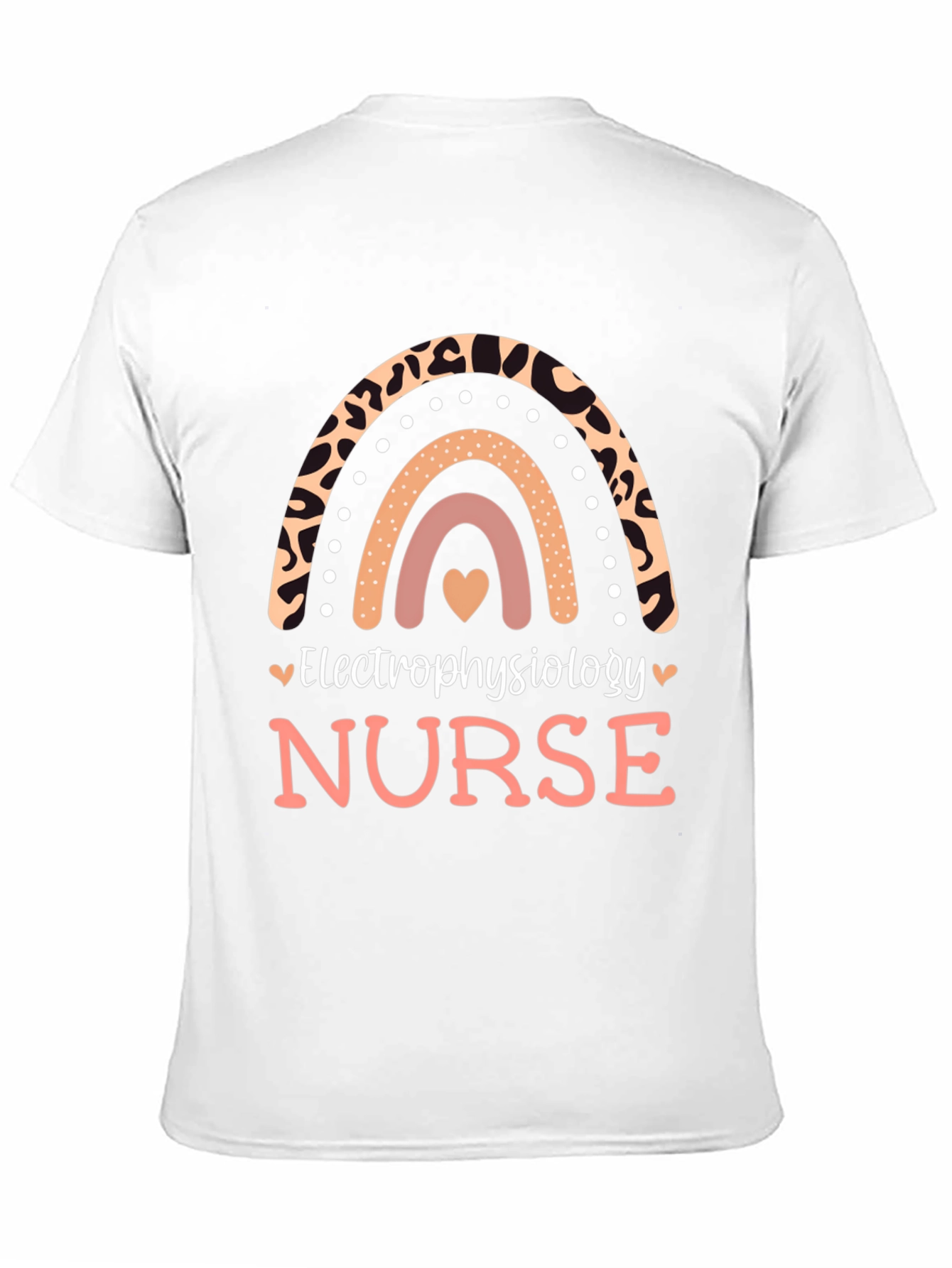Electrophysiology Nurse Rainbow Graphic Tee