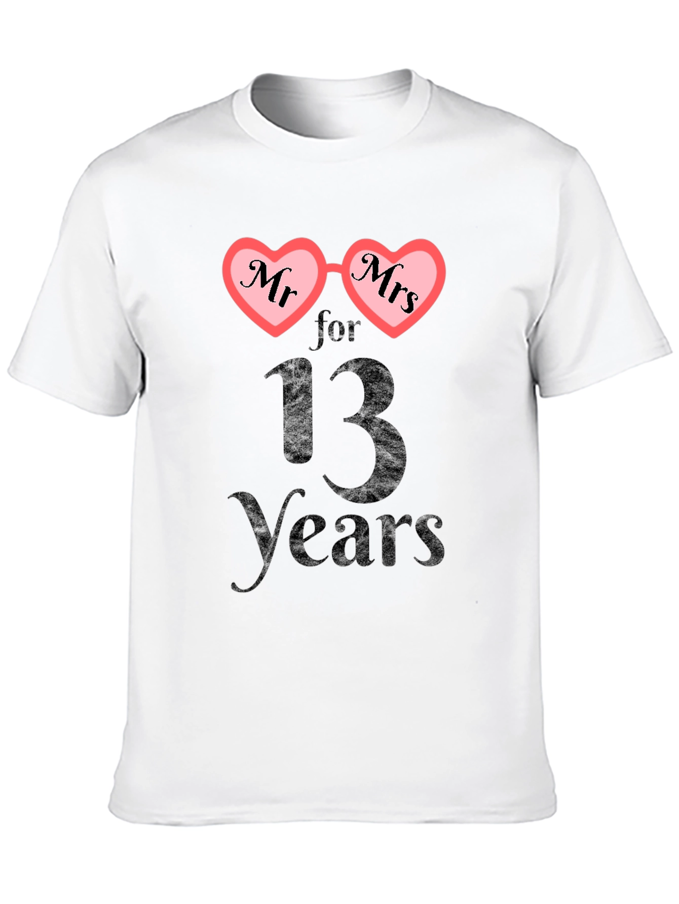 Mr. & Mrs. 13 Years Anniversary T-Shirt