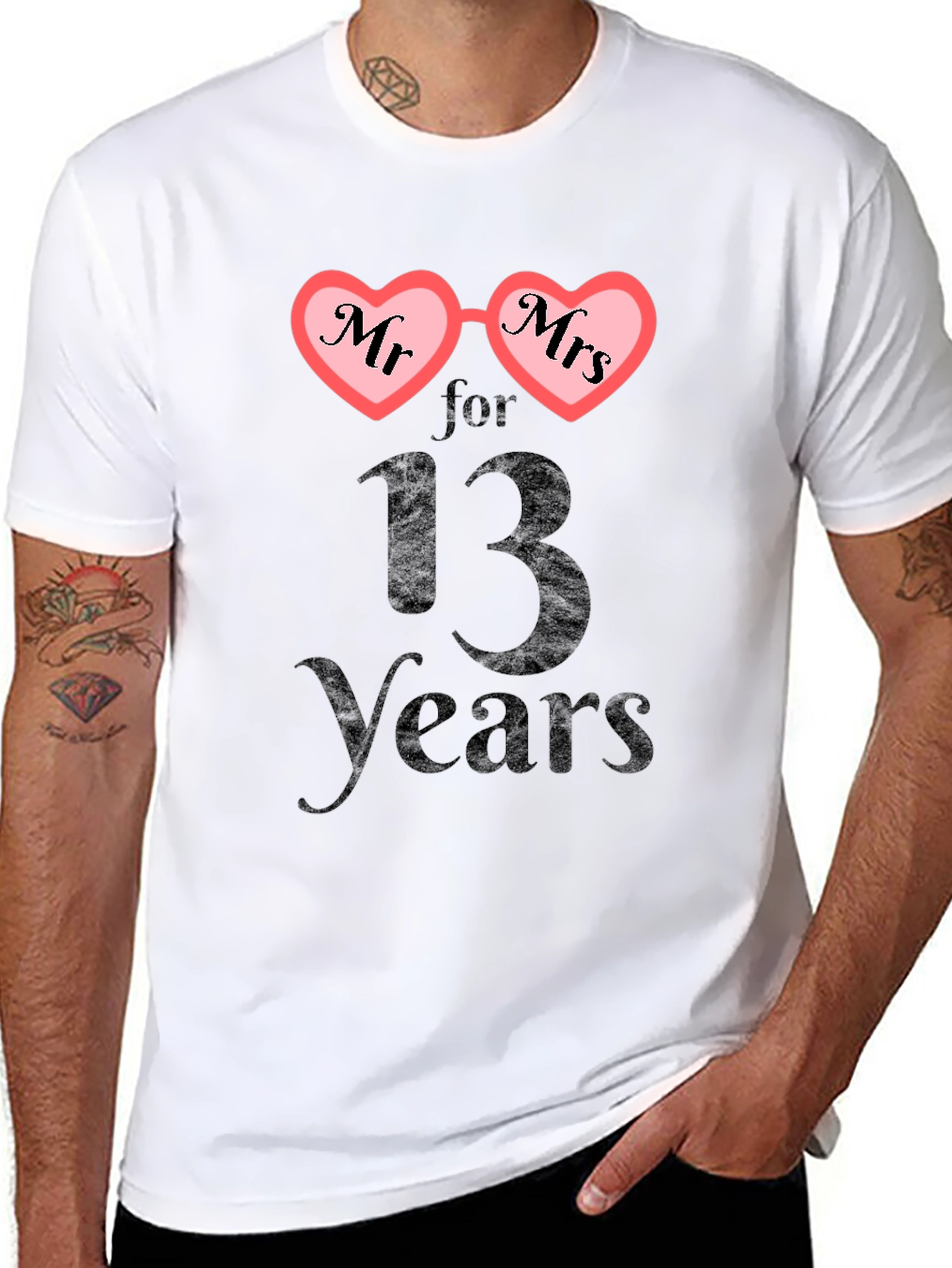 Mr. & Mrs. 13 Years Anniversary T-Shirt